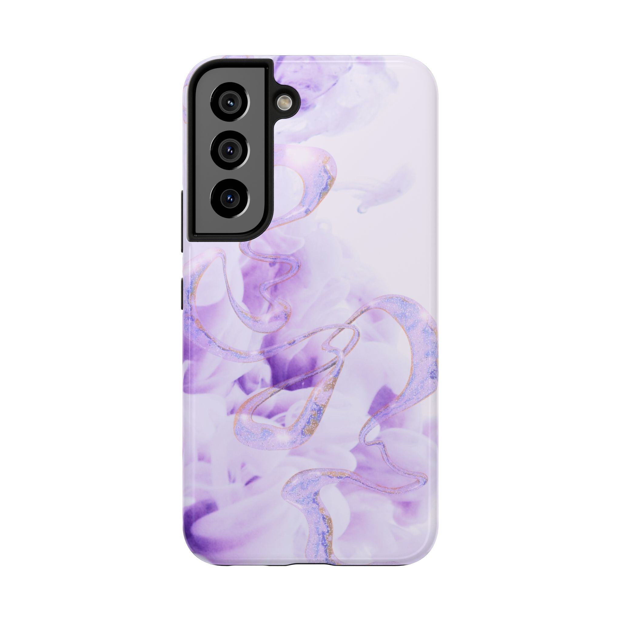 Abstract Purple Fluid Design, Elegant Phone Cases, Stylish Phone Covers, Chic Phone Protectors, Fashionable Case for Her, Trendy Smartphone Accessories