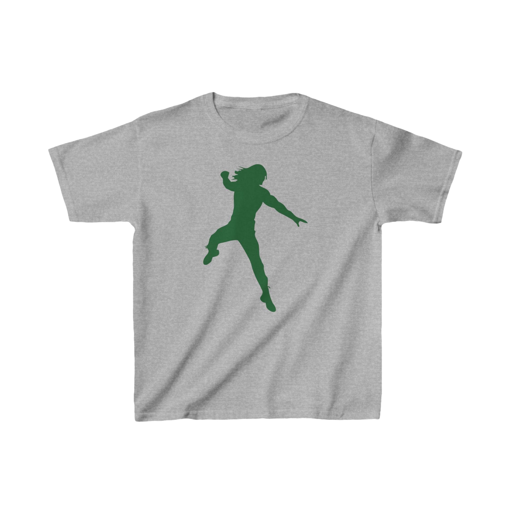 Copy of Jump Roman Reigns Green Graphic Design Shirt, Unisex Kids Shirt, Sports Fan T-Shirt, Best Gift for Kids,  Cotton Shirt for Kids