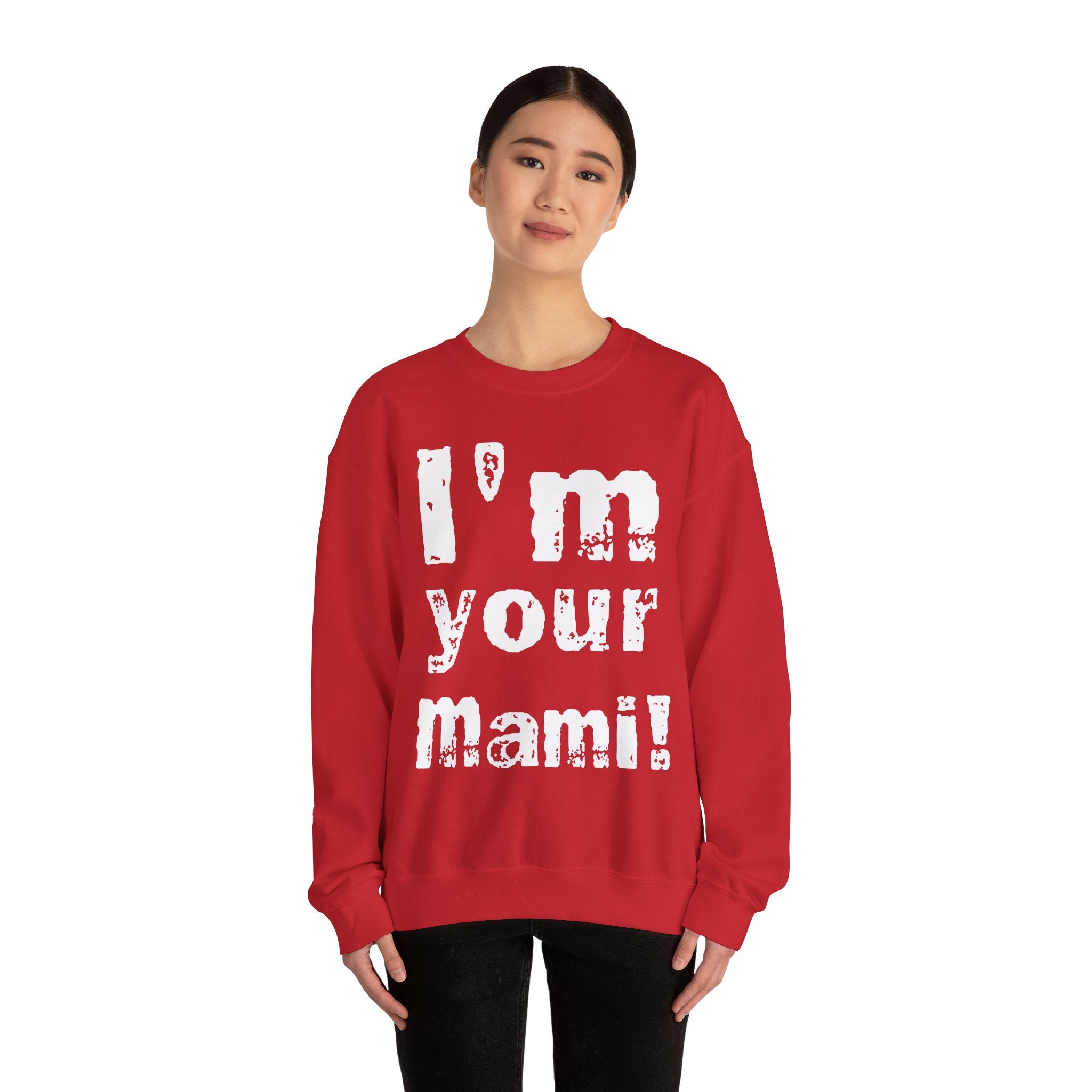 I'm Your Mami, Rhea Ripley Fans Sweatshirt, Best of Rhea Design, Wrestling Fan Unisex Sweatshirt - Gift for Him or Her, Casual Outwear, Heavy Blend Crewneck Sweatshirt