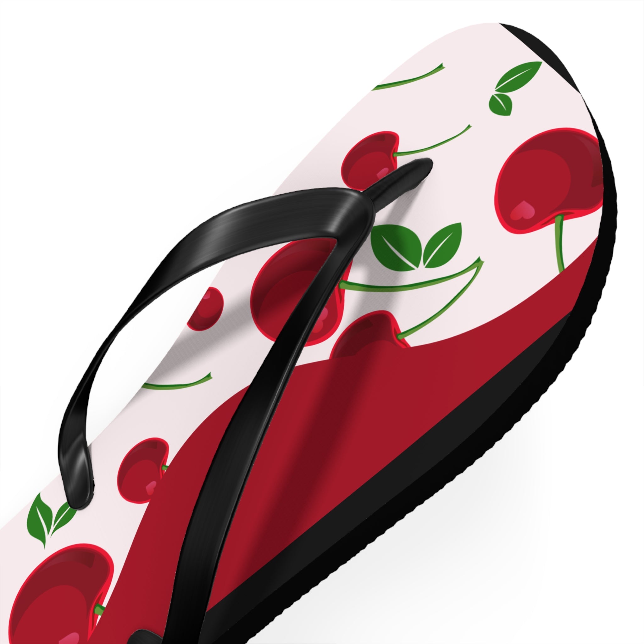 Red Cherries, Flip Flops for Women, Cute Designs, Everyday Use, Indoor Sleepers