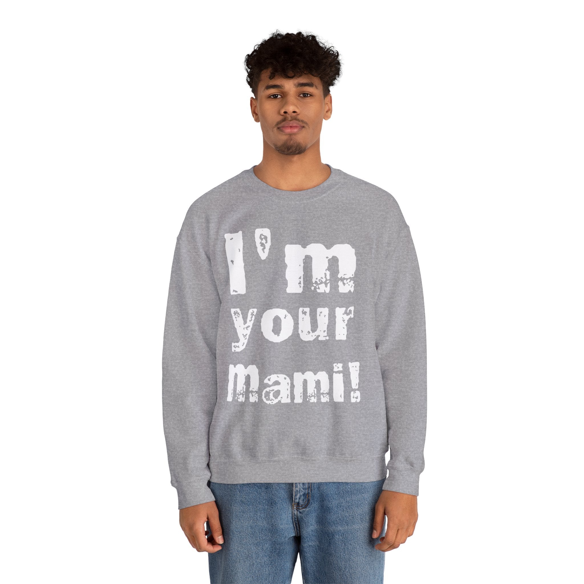 I'm Your Mami, Rhea Ripley Fans Sweatshirt, Best of Rhea Design, Wrestling Fan Unisex Sweatshirt - Gift for Him or Her, Casual Outwear, Heavy Blend Crewneck Sweatshirt