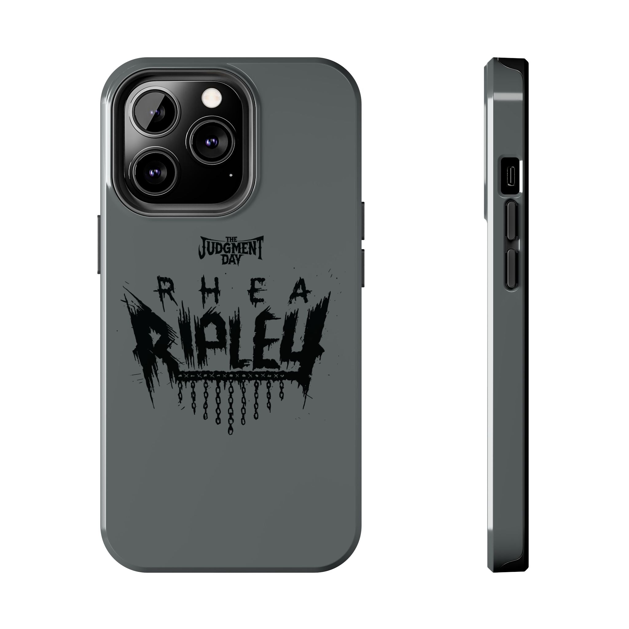 Rhea Ripley Black Graphic Design, iPhone and Samsung Case Cool Graphic Sports Fan Phone Case