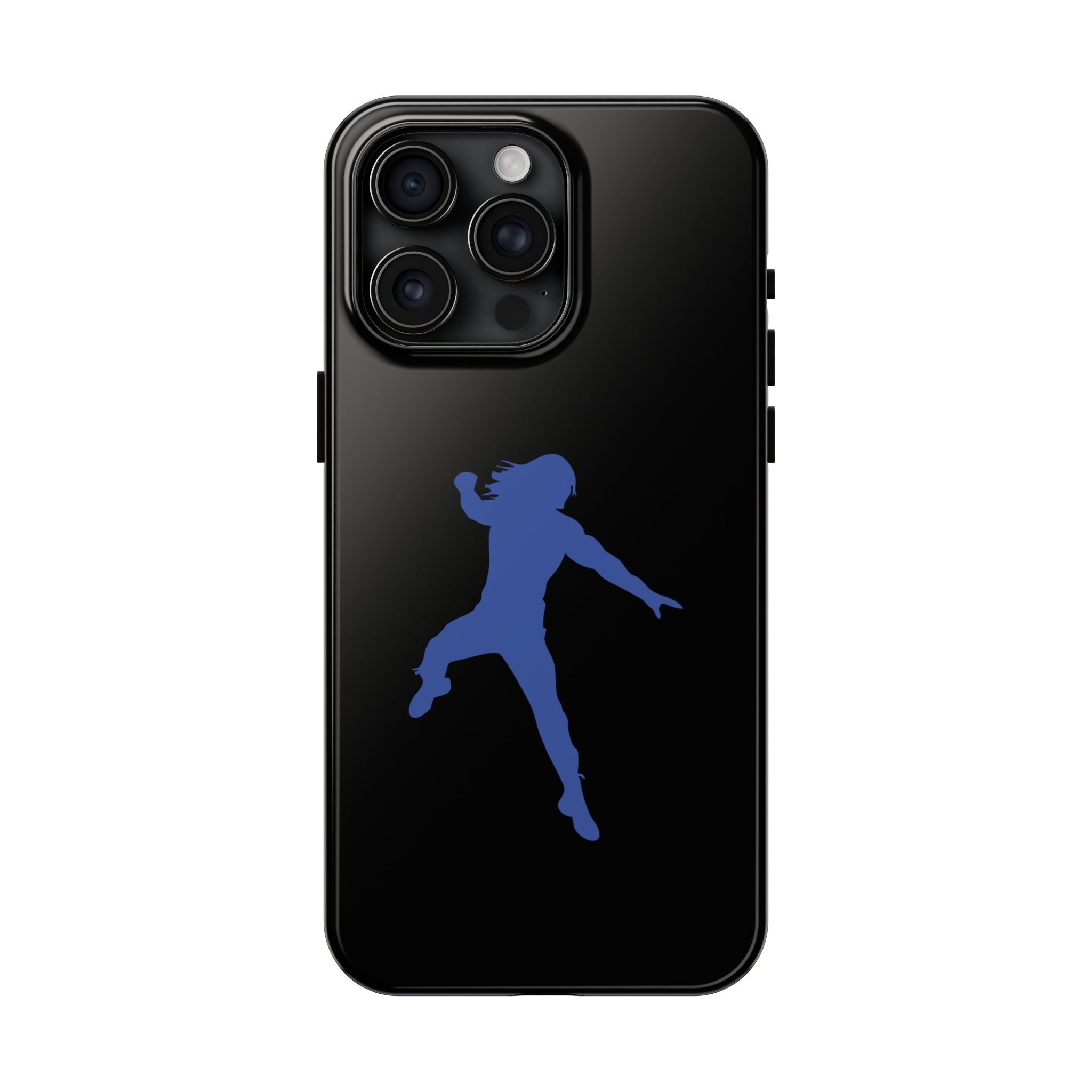 Roman Reigns Jump Blue Graphic Design, iPhone and Samsung Case Cool Graphic Sports Fan Phone Case