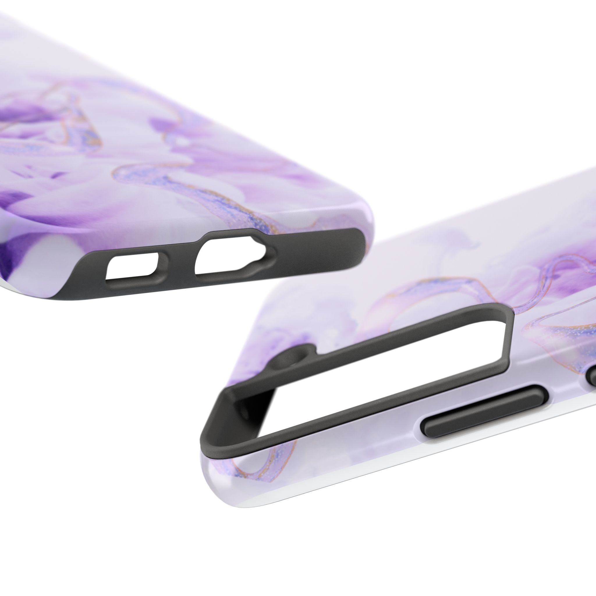 Abstract Purple Fluid Design, Elegant Phone Cases, Stylish Phone Covers, Chic Phone Protectors, Fashionable Case for Her, Trendy Smartphone Accessories