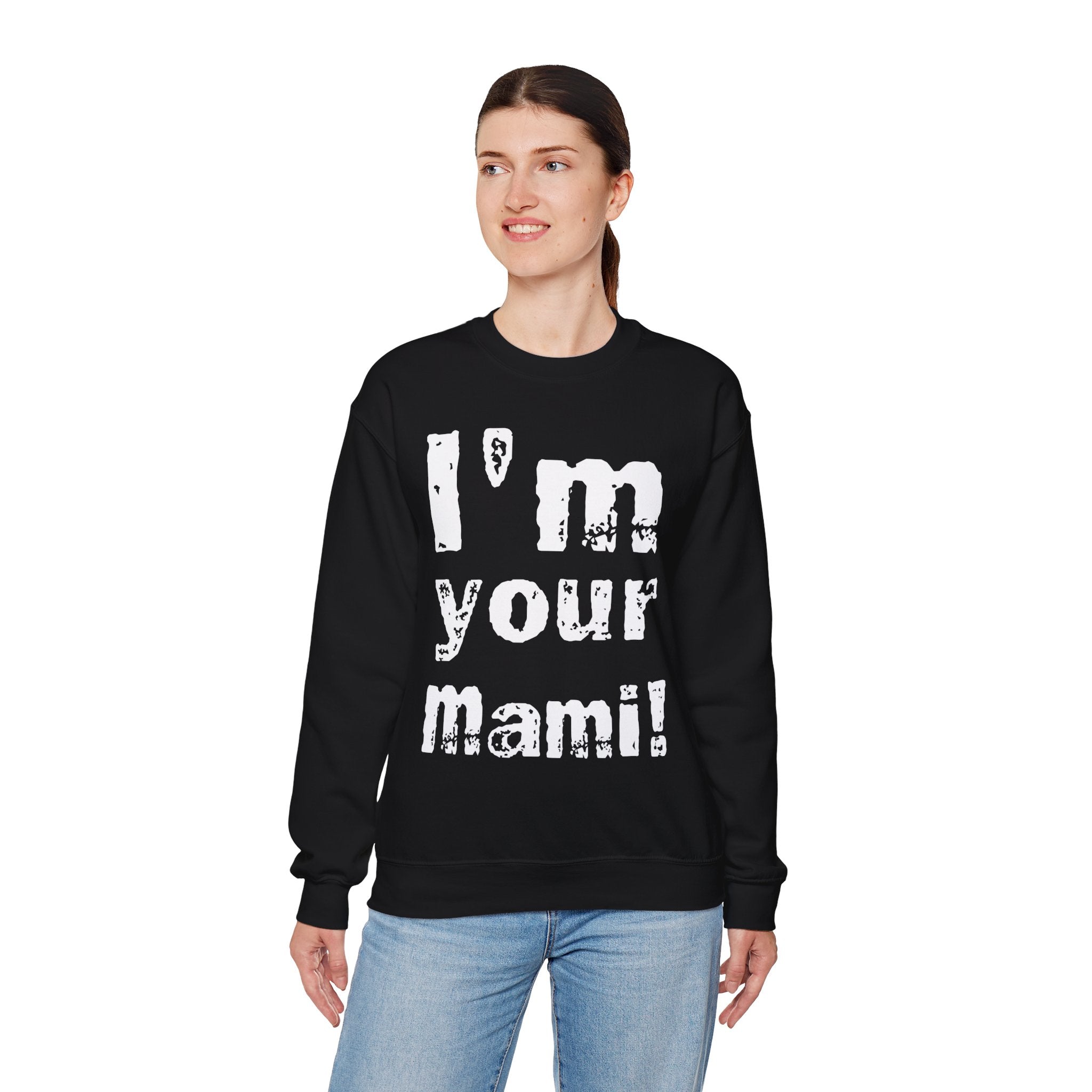 I'm Your Mami, Rhea Ripley Fans Sweatshirt, Best of Rhea Design, Wrestling Fan Unisex Sweatshirt - Gift for Him or Her, Casual Outwear, Heavy Blend Crewneck Sweatshirt