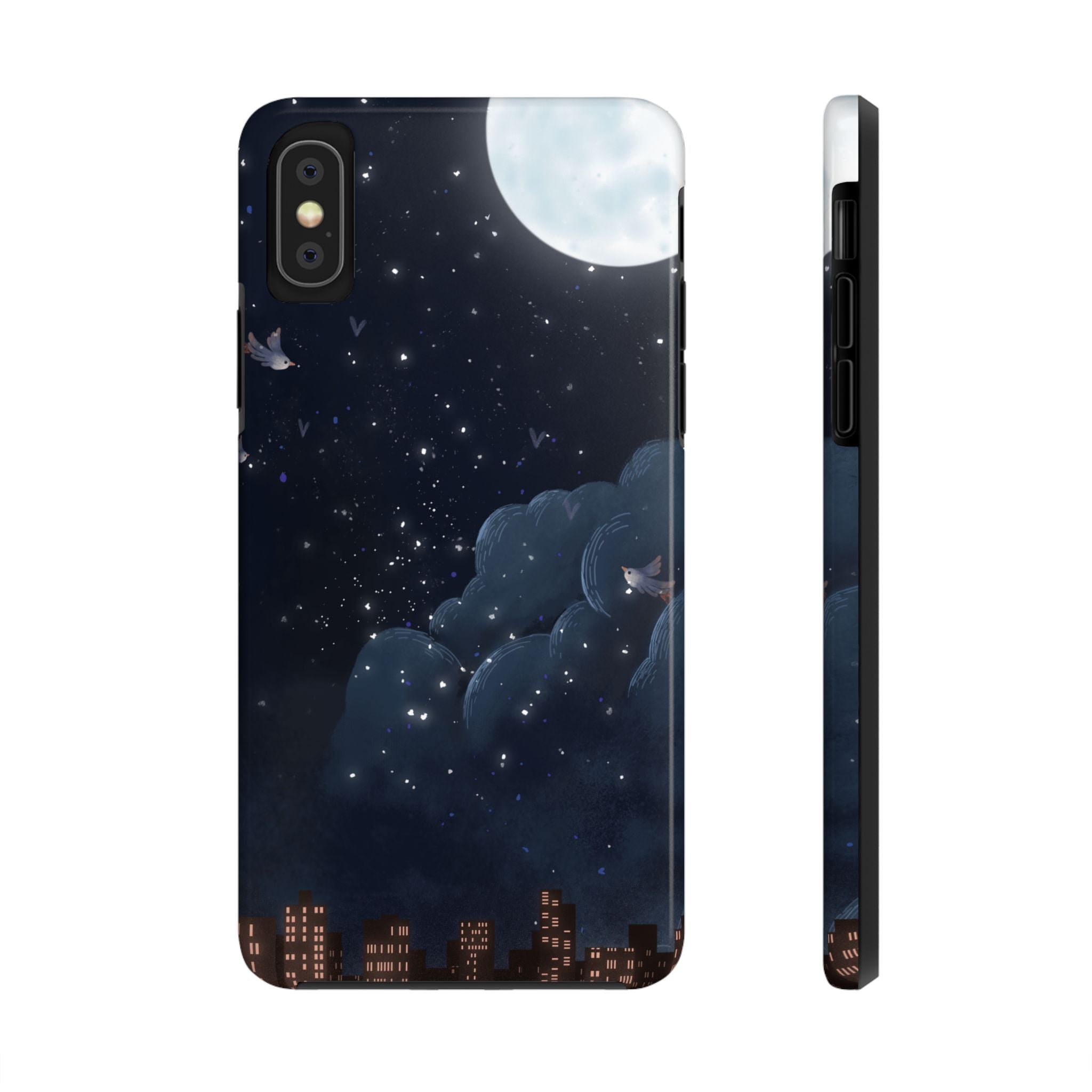 Night Star Design, Elegant Phone Cases, Stylish Phone Covers, Chic Phone Protectors, Fashionable Case for Her, Trendy Smartphone Accessories