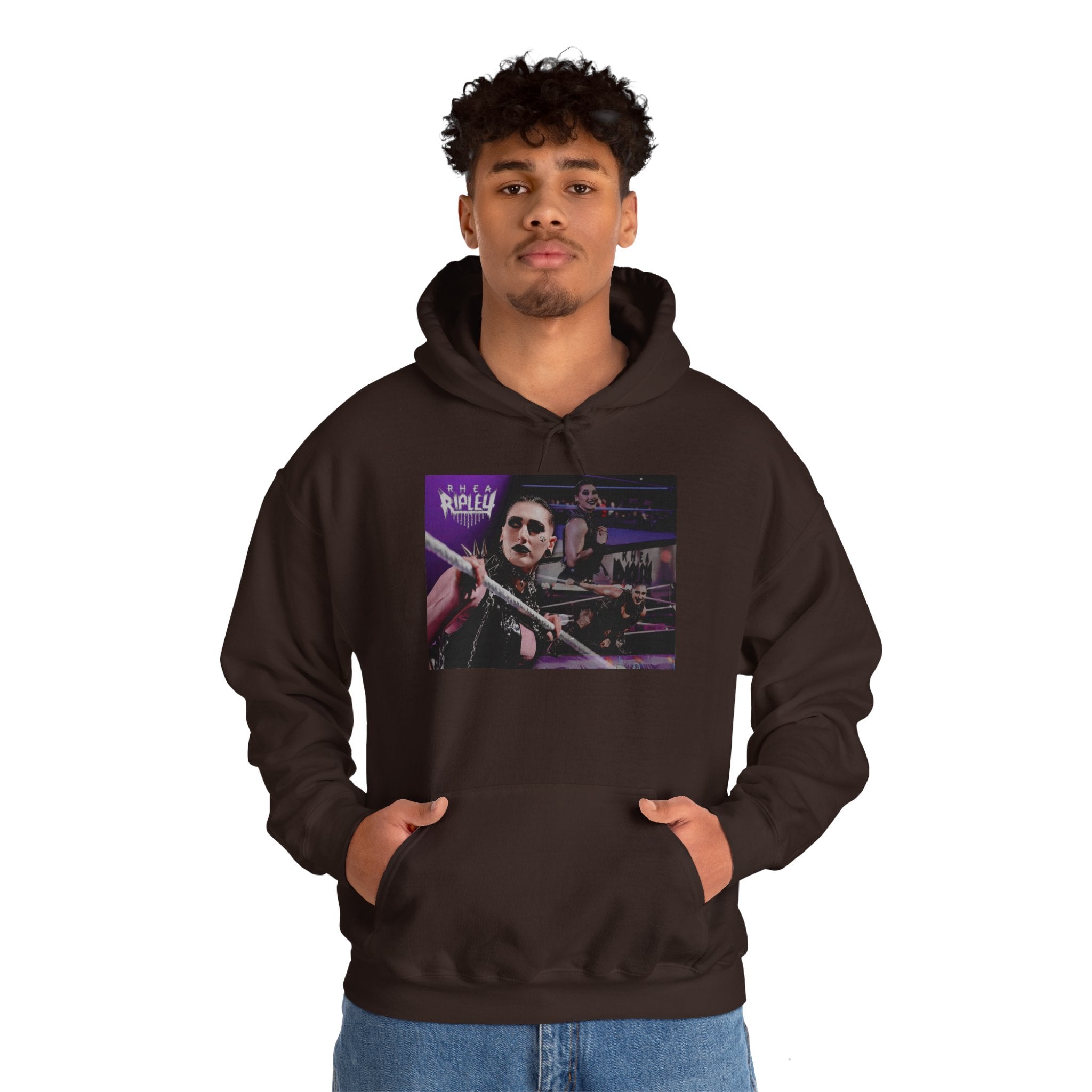 Rhea Ripley Graphic Design Hoodies, Gift for Her - Gift for Him, Sports Fan Wrestling Unisex Hooded Sweatshirt, Casual Outwear