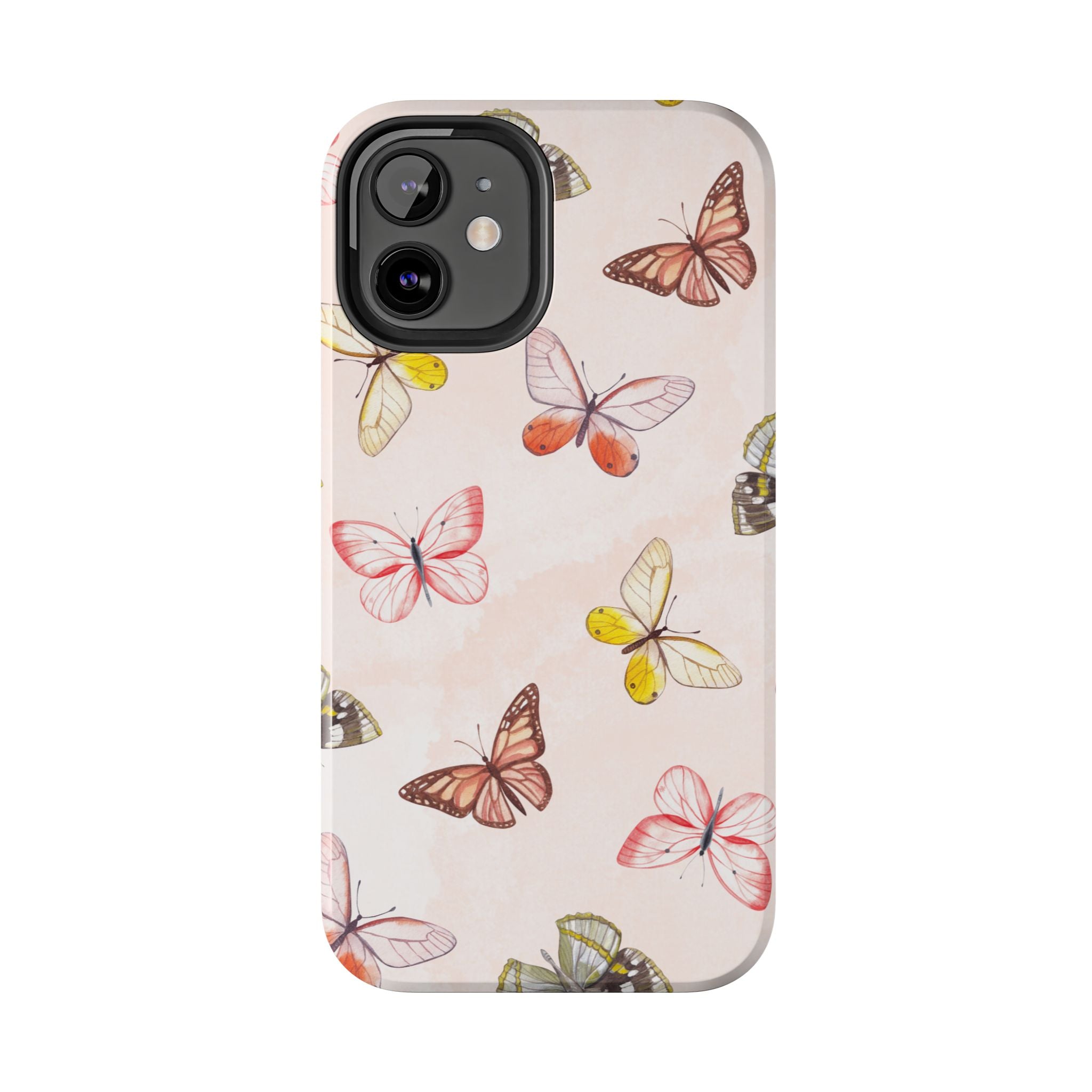 Pink Butterflies, Elegant Phone Cases, Stylish Phone Covers, Chic Phone Protectors, Fashionable Case for Her, Trendy Smartphone Accessories