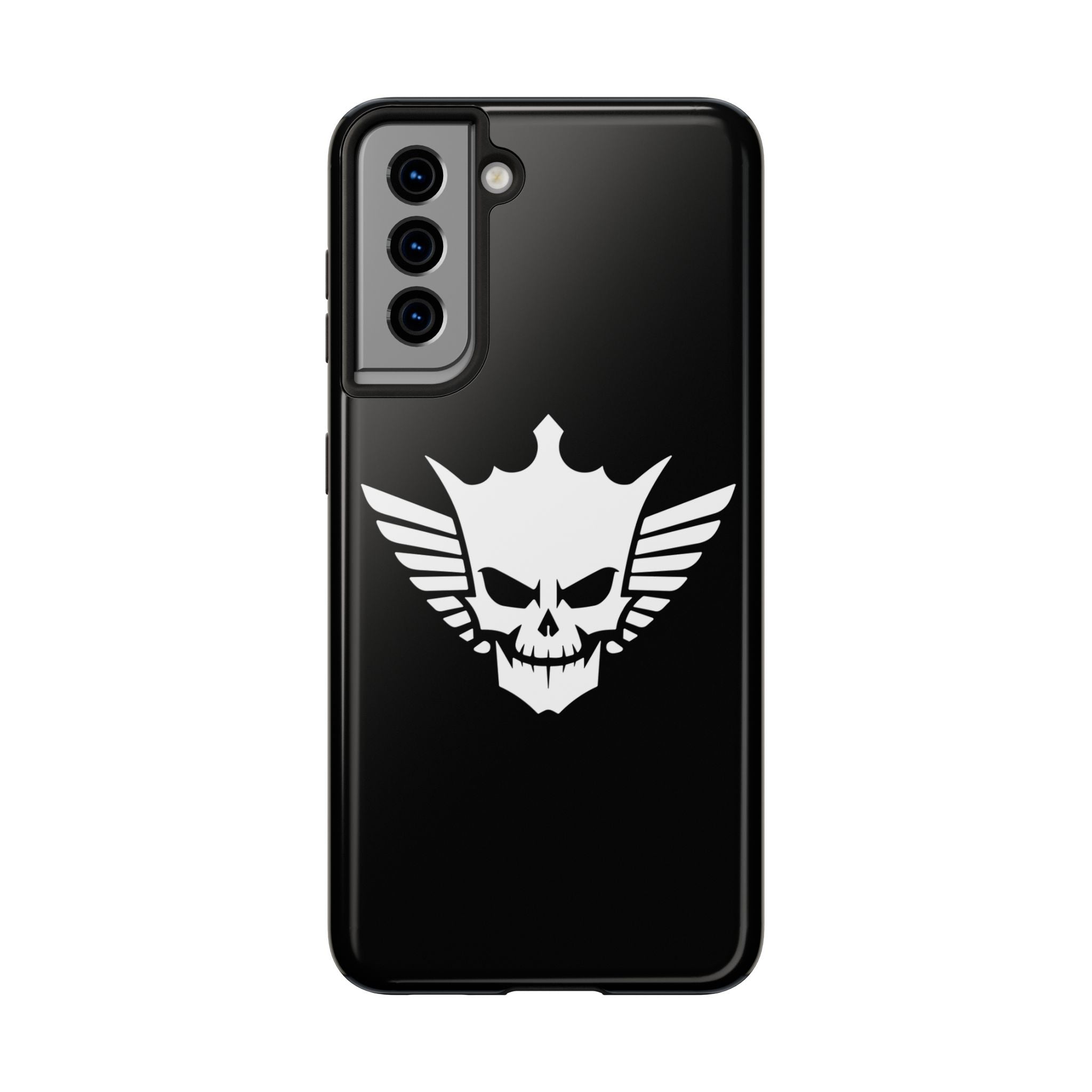 Cody Rhodes White Skull Design, iPhone and Samsung Case Cool Graphic Sports Fan Phone Case