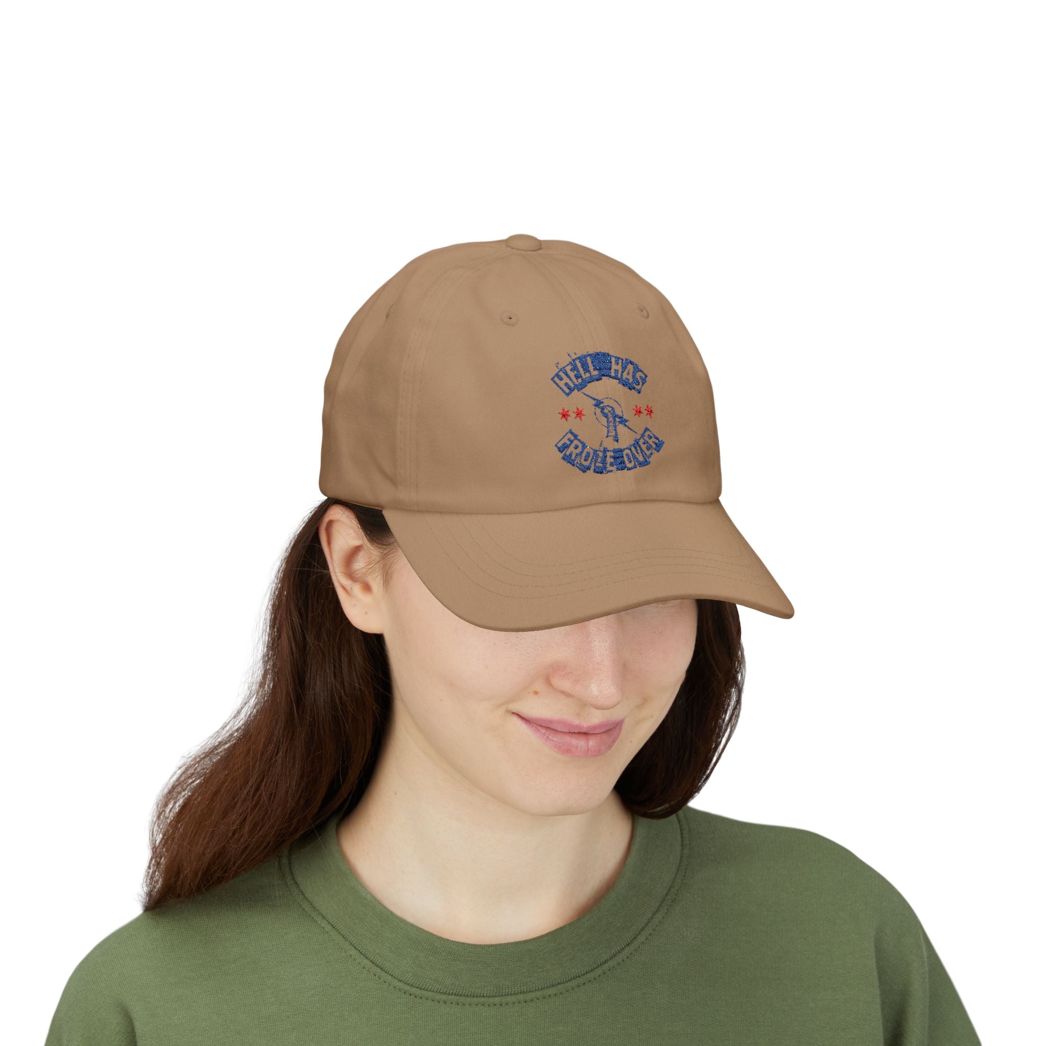 " Hell Has Froze Over " Sports Fan, Wrestling Dad Cap for Her and Him - Unisex Classic