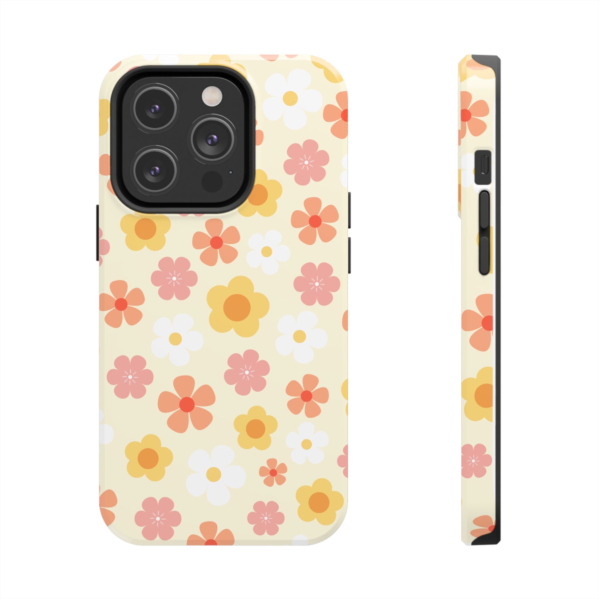 Fullcolor Cute Flower, Elegant Phone Cases, Stylish Phone Covers, Chic Phone Protectors, Fashionable Case for Her, Trendy Smartphone Accessories