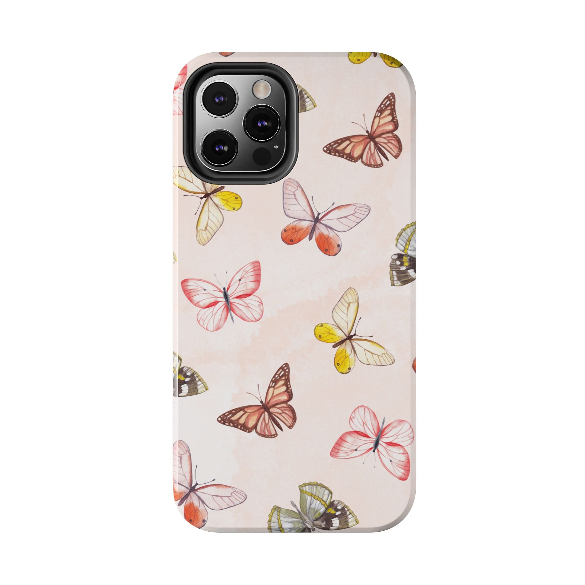 Pink Butterflies, Elegant Phone Cases, Stylish Phone Covers, Chic Phone Protectors, Fashionable Case for Her, Trendy Smartphone Accessories