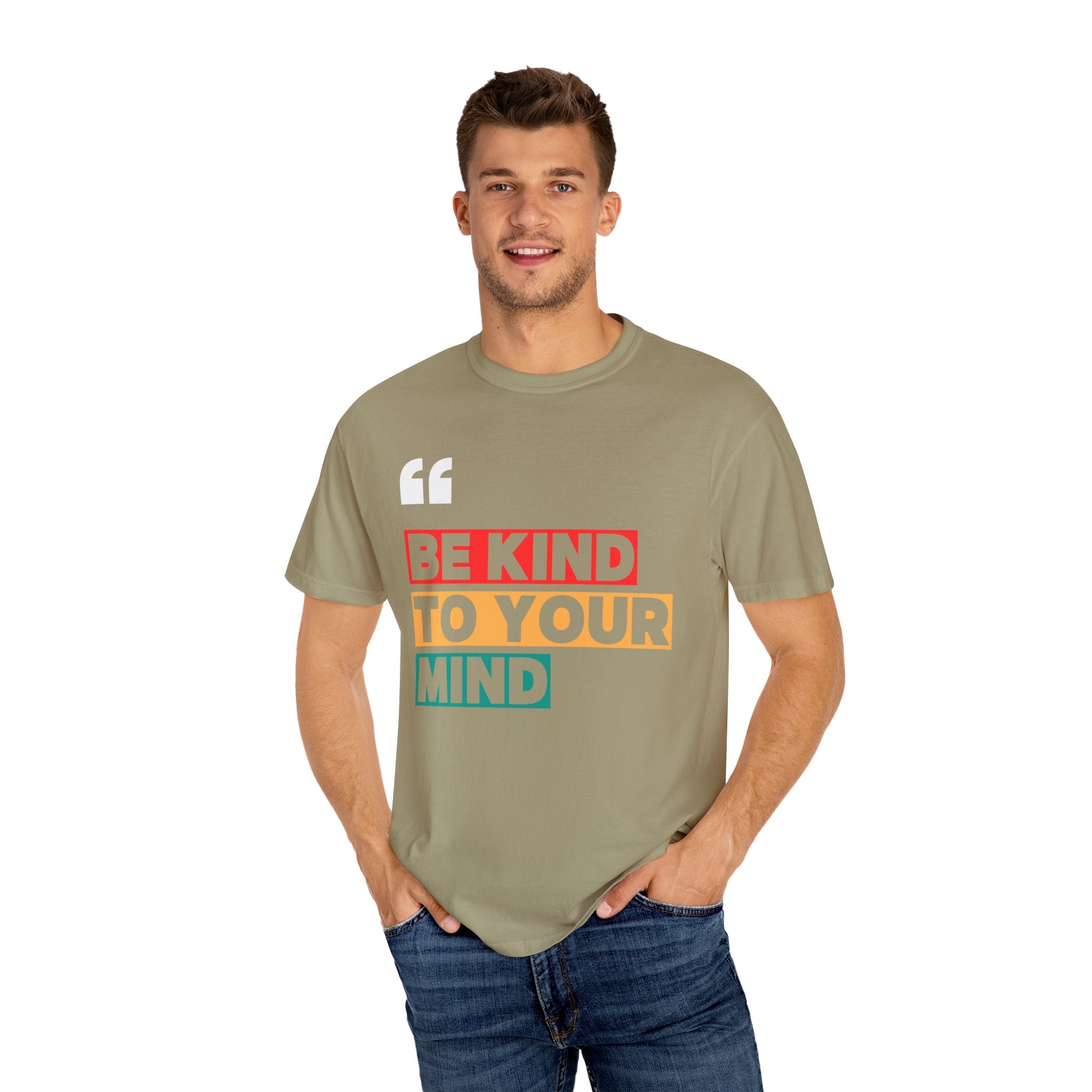 Be Kind to Your Mind, Graphic Design Unisex T-shirt, Casual Cotton Outwear, Gift for Him- Gift for Her, Stylish Tee, Cool Shirt, Trendy Apparel, Comfortable Top,