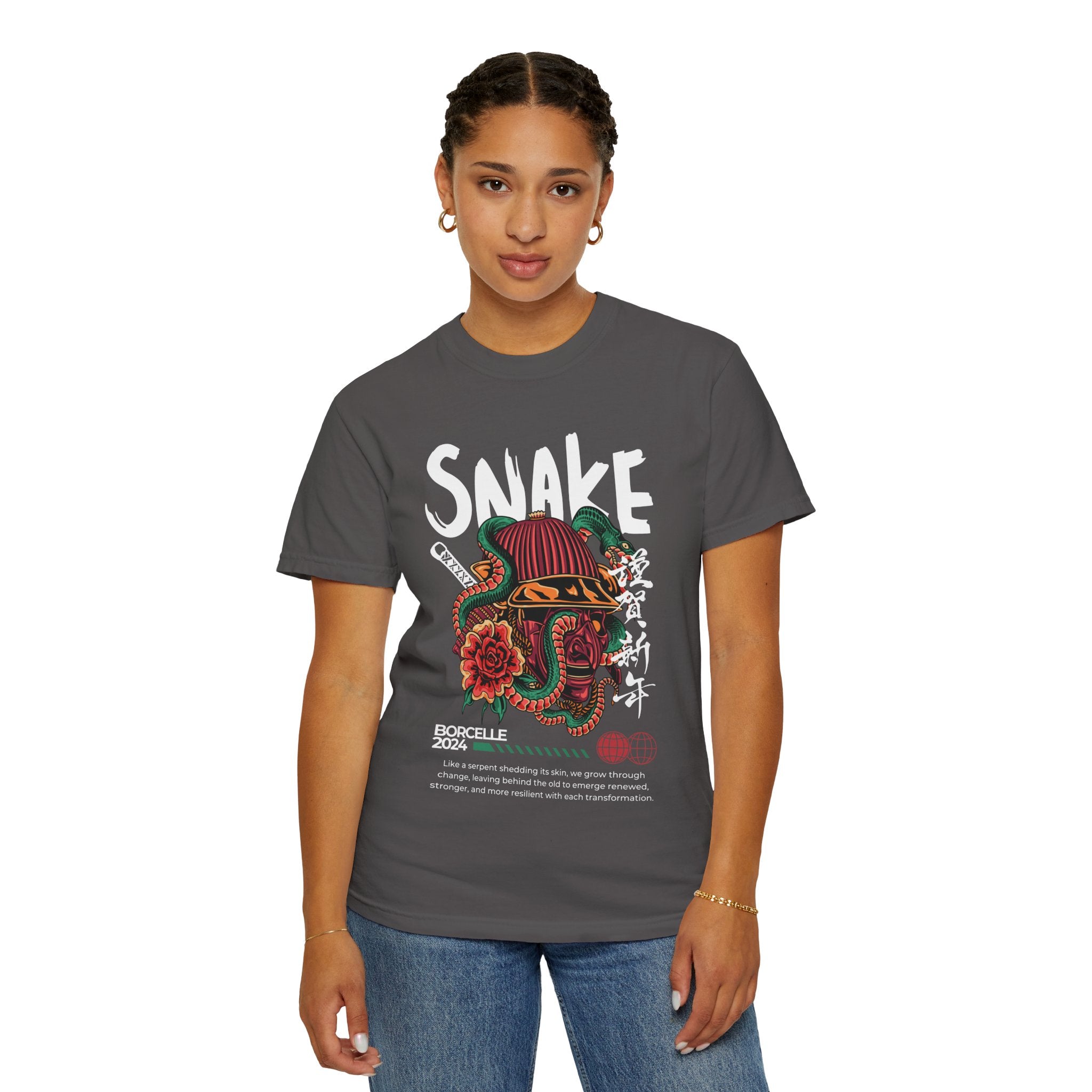 Snake, Graphic Design Unisex T-shirt, Casual Cotton Outwear, Gift for Him- Gift for Her, Stylish Tee, Cool Shirt, Trendy Apparel, Comfortable Top,