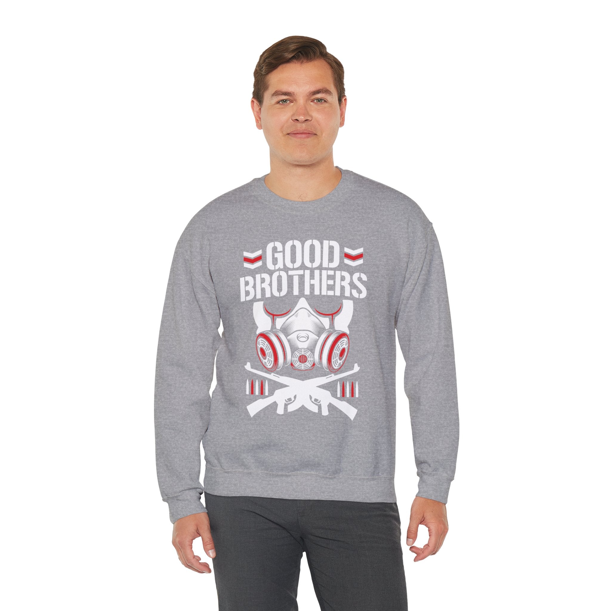 Good Brothers Sweatshirt  Design, Sports Sweatshirt, Wrestling  Fan Unisex Sweatshirt - Gift for Him or Her, Casual Outwear, Heavy Blend Crewneck Sweatshirt