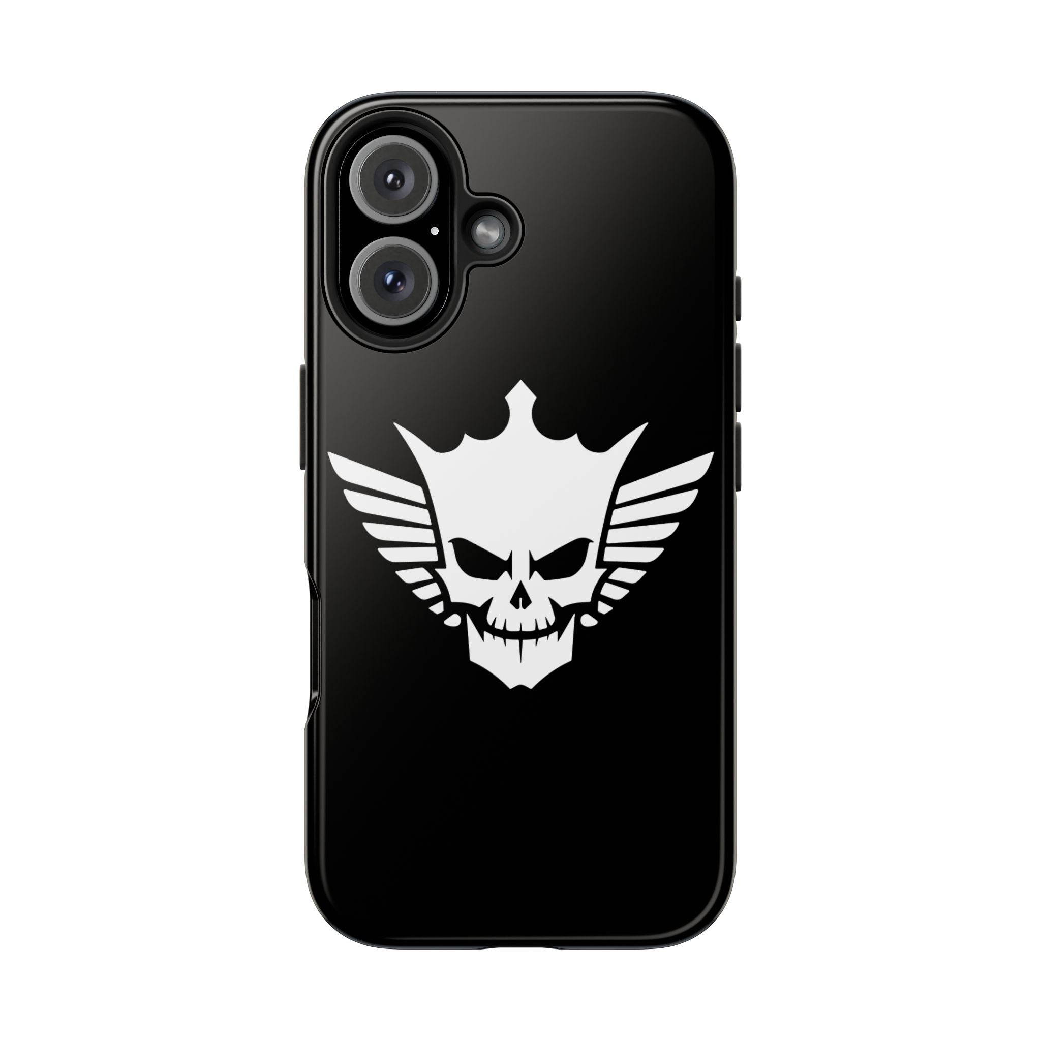 Cody Rhodes White Skull Design, iPhone and Samsung Case Cool Graphic Sports Fan Phone Case