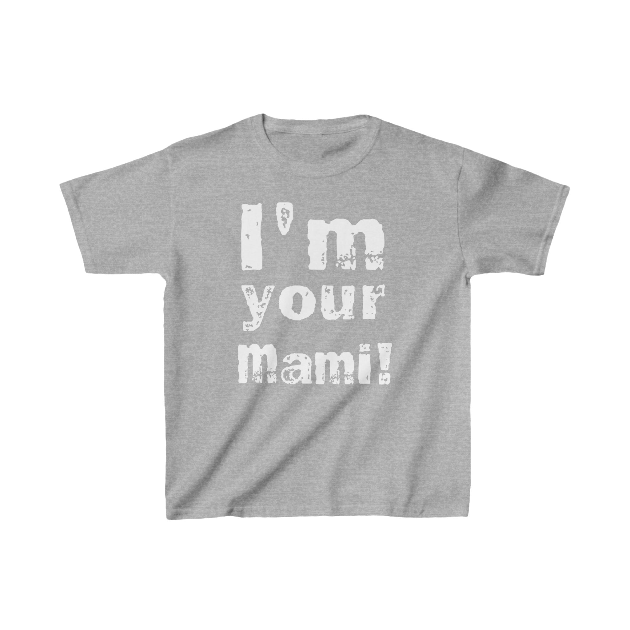 White " I'm Your Mam" Rhea Ripley Shirt, Unisex Kids Shirt, Sports Fan T-Shirt, Best Gift for Kids,  Cotton Shirt for Kids, Graphic Kids Shirt