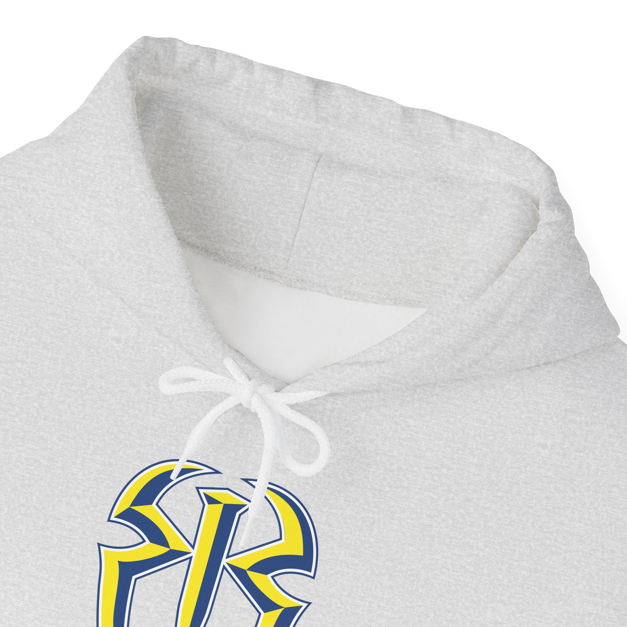 Roman Reigns White-Blue-Yellow Design Hoodies, Gift for Her - Gift for Him, Sports Fan Wrestling Unisex Hooded Sweatshirt, Casual Outwear