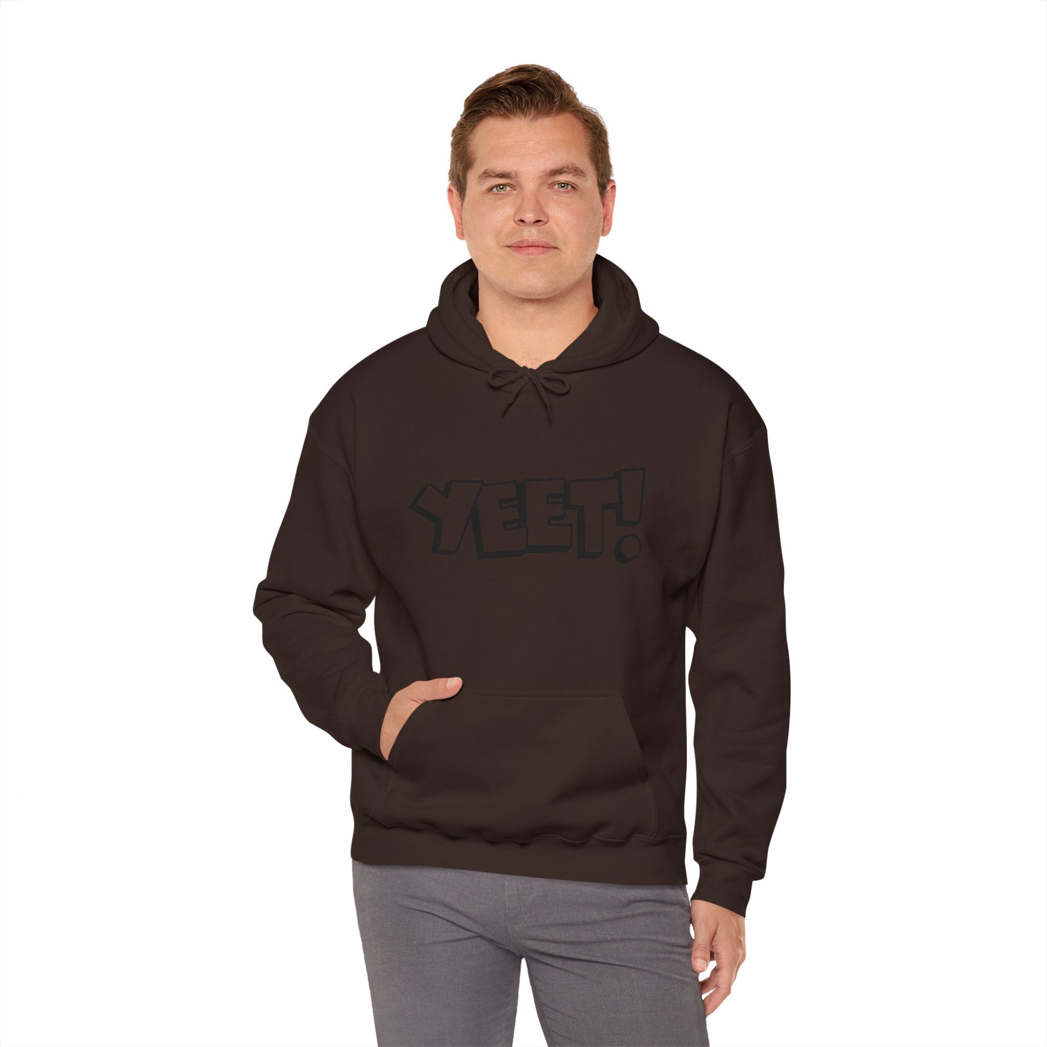 Yeet Graphic Hoodies, Gift for Her - Gift for Him, Sports Fan Wrestling Unisex Hooded Sweatshirt, Casual Outwear