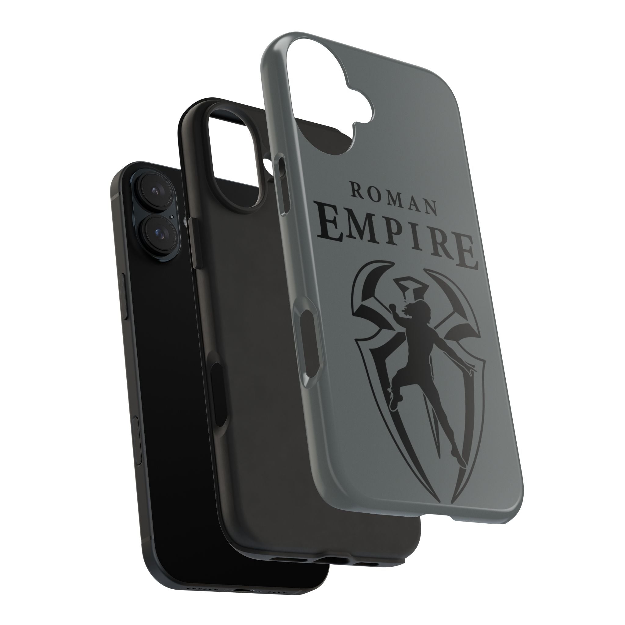 Roman Empire Graphic Portrait Design, iPhone and Samsung Case Cool Graphic Sports Fan Phone Case