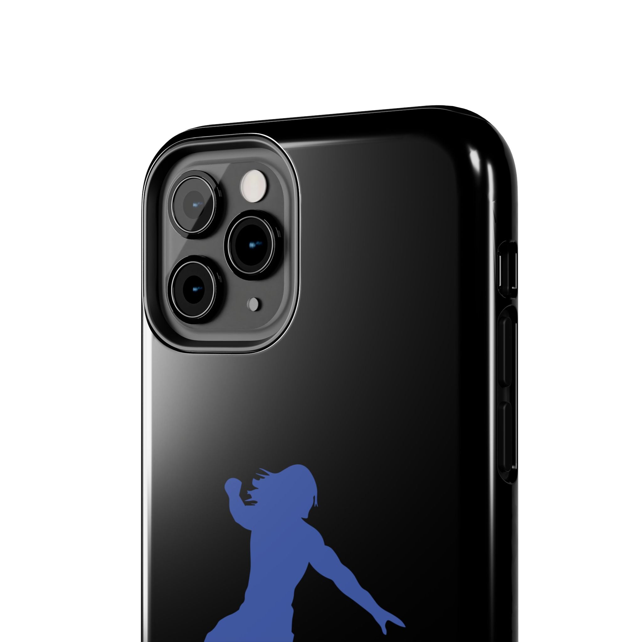 Roman Reigns Jump Blue Graphic Design, iPhone and Samsung Case Cool Graphic Sports Fan Phone Case