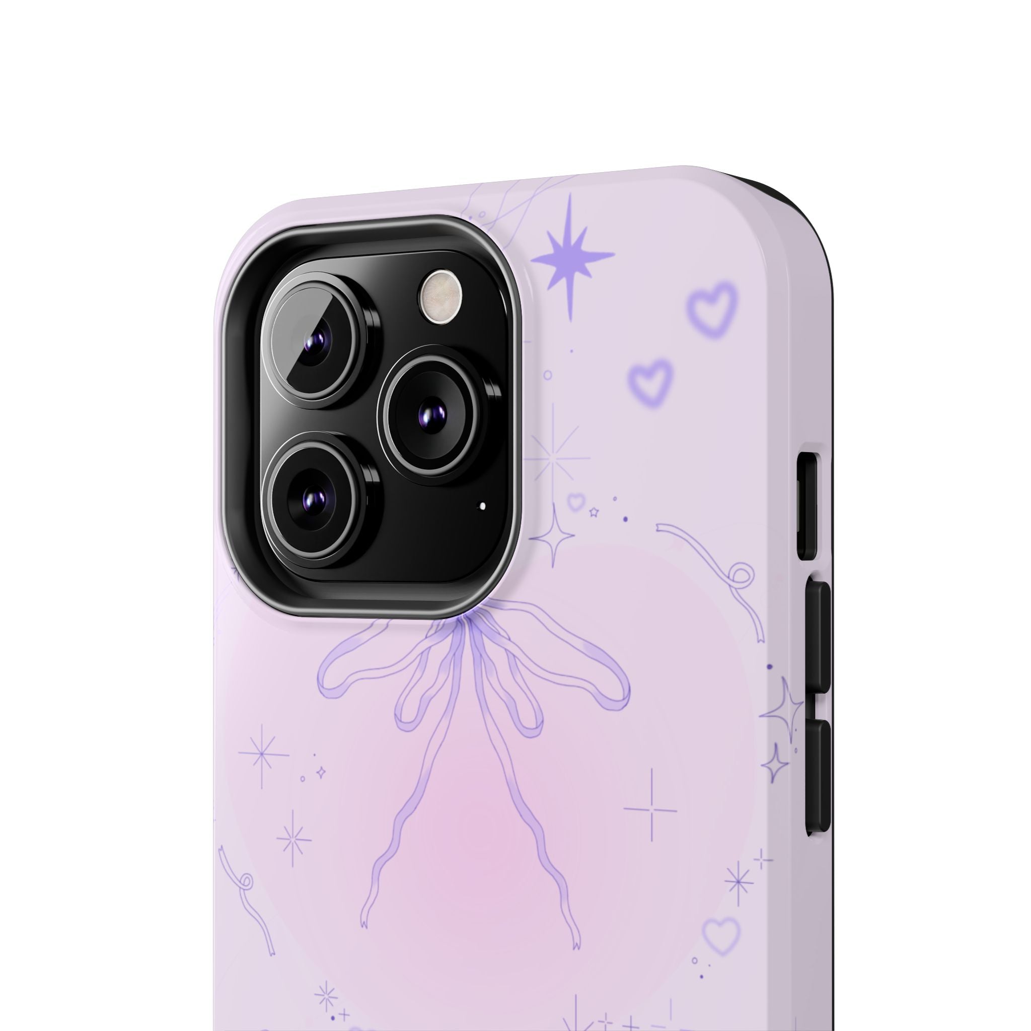 Pink Purple Delicate Fine Line Design, Elegant Phone Cases, Stylish Phone Covers, Chic Phone Protectors, Fashionable Case for Her, Trendy Smartphone Accessories