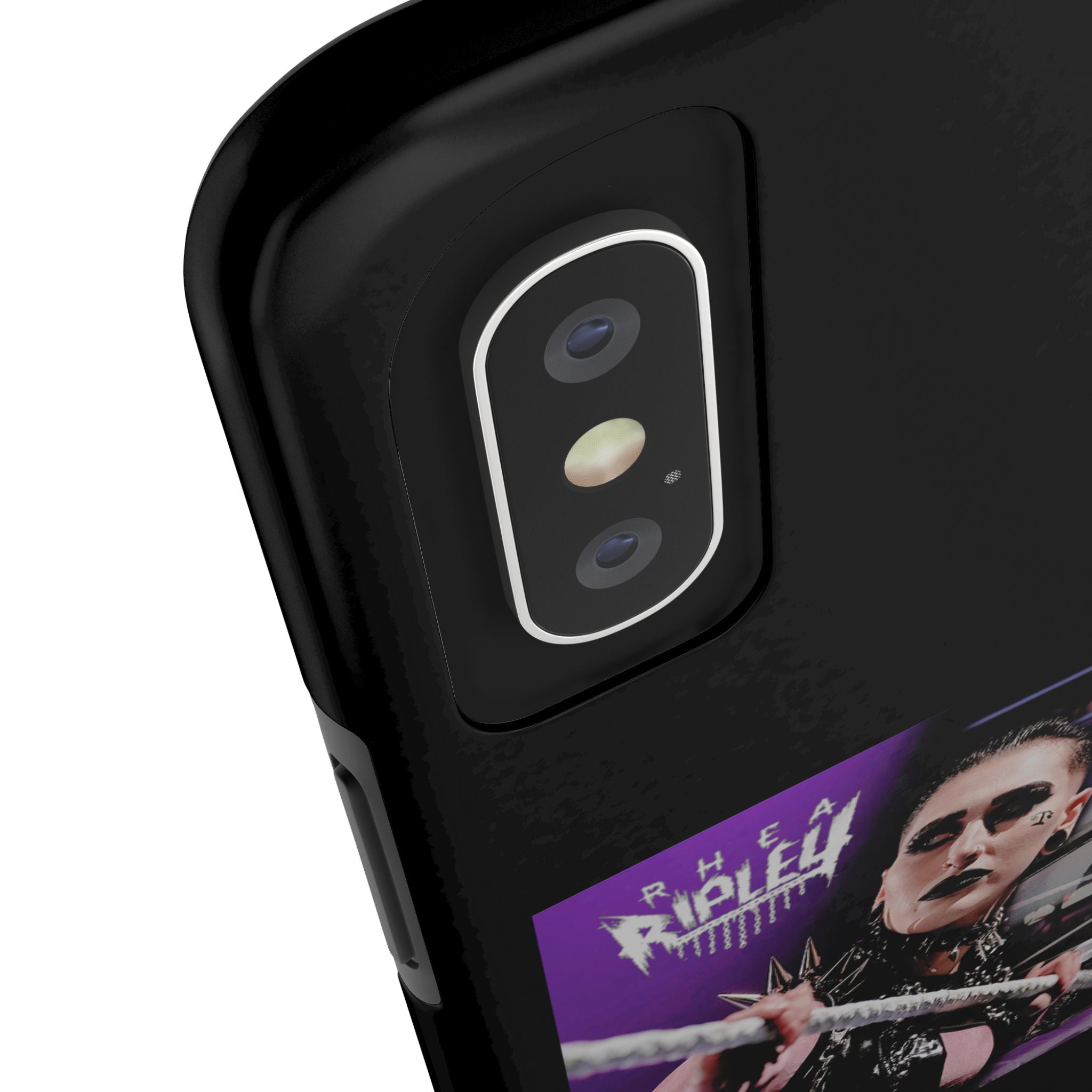 Rhea Ripley Wrap Graphic Portrait Design, iPhone and Samsung Case Cool Graphic Sports Fan Phone Case