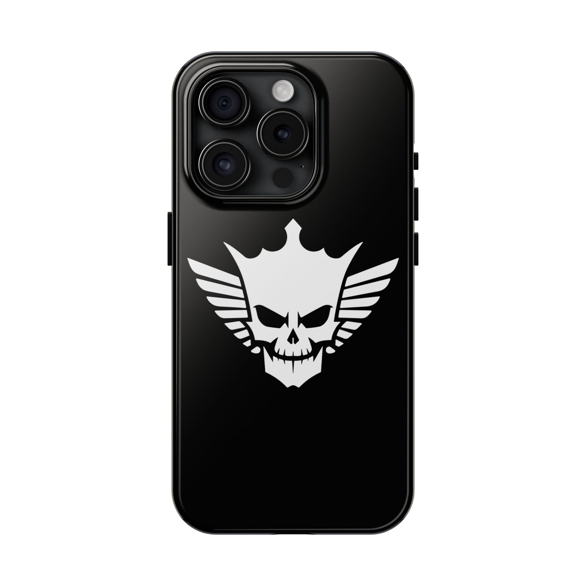 Cody Rhodes White Skull Design, iPhone and Samsung Case Cool Graphic Sports Fan Phone Case