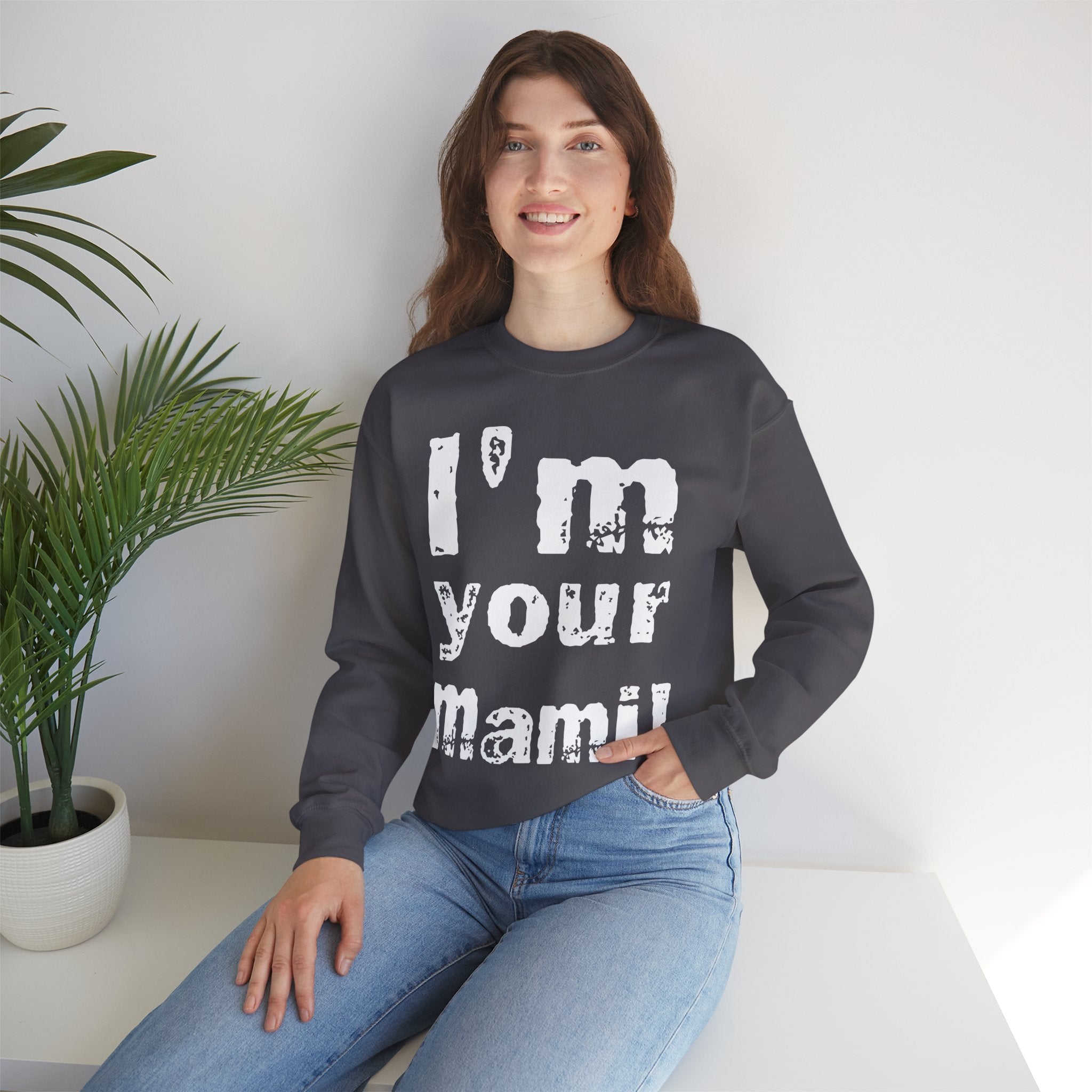 I'm Your Mami, Rhea Ripley Fans Sweatshirt, Best of Rhea Design, Wrestling Fan Unisex Sweatshirt - Gift for Him or Her, Casual Outwear, Heavy Blend Crewneck Sweatshirt