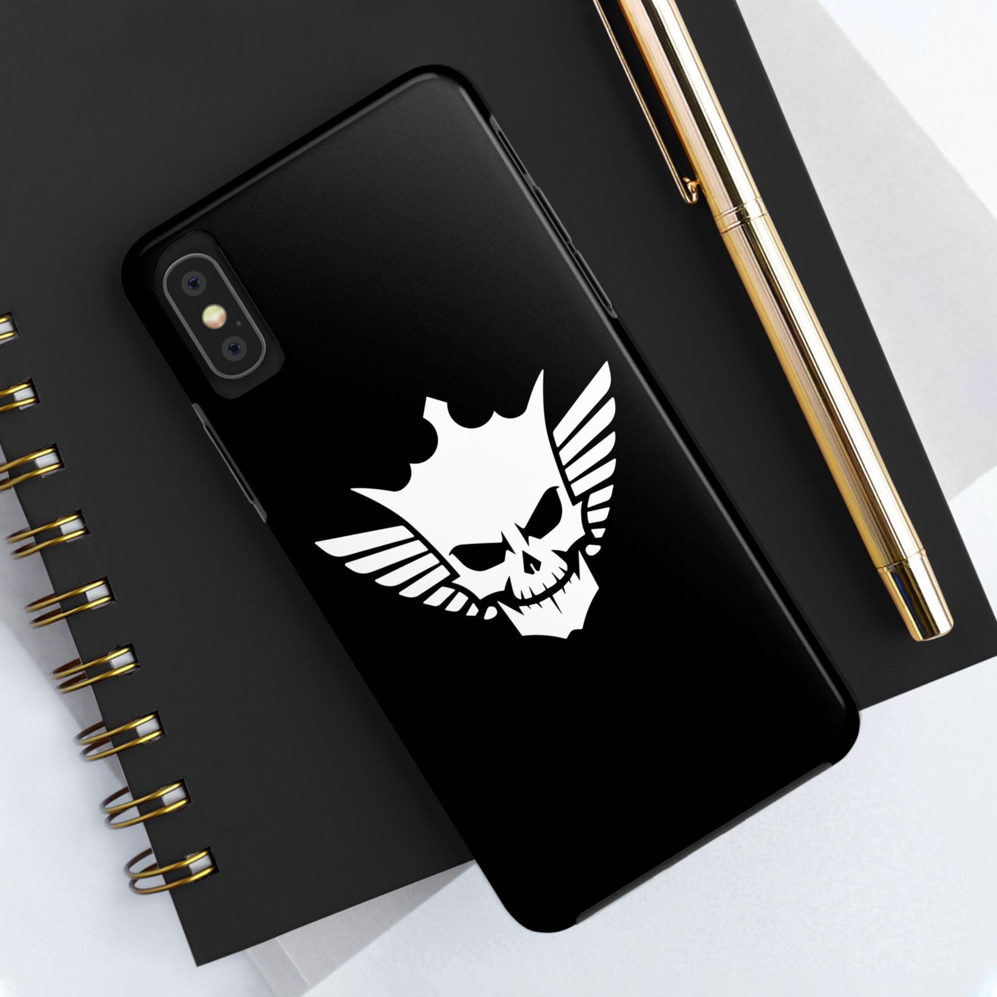 Cody Rhodes White Skull Design, iPhone and Samsung Case Cool Graphic Sports Fan Phone Case