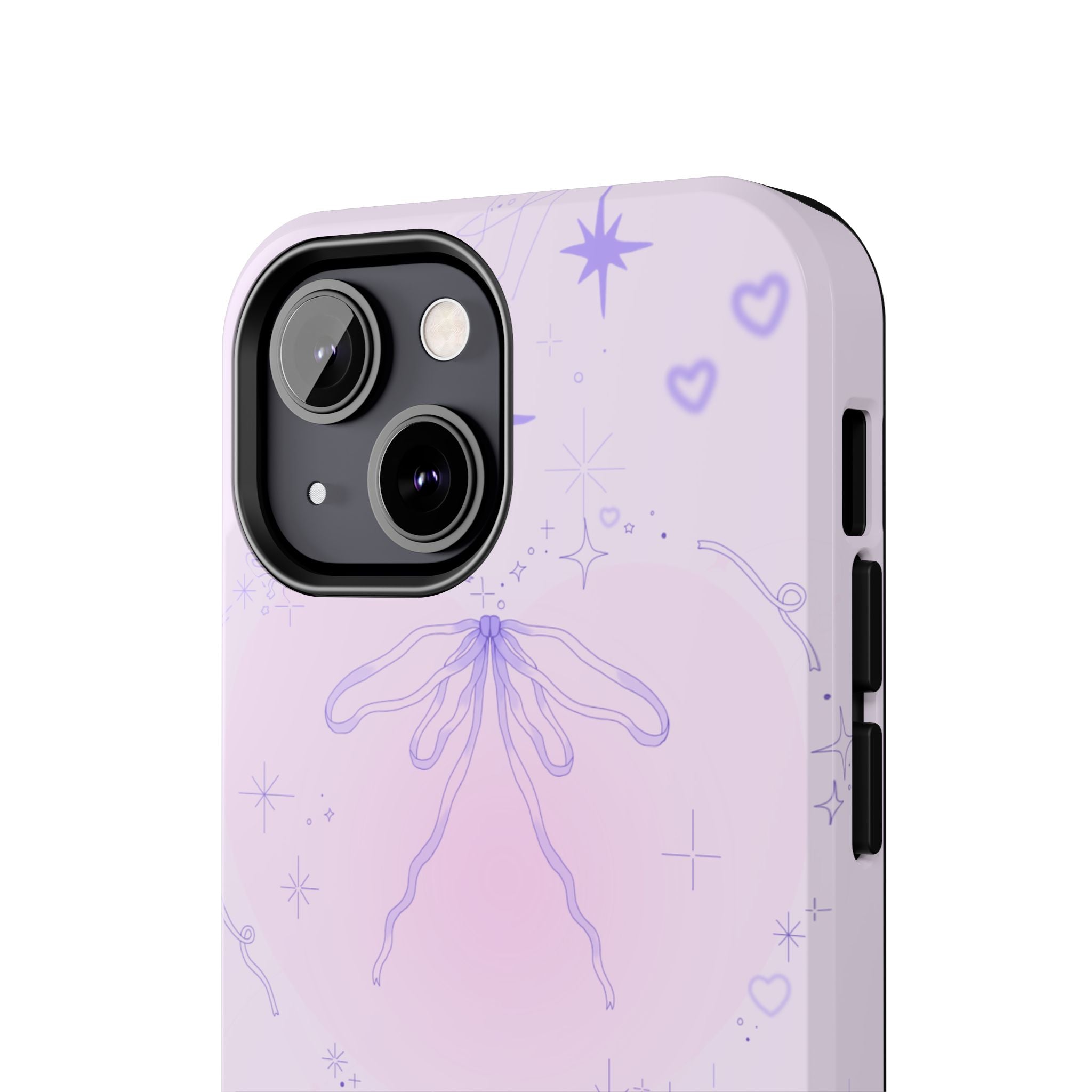 Pink Purple Delicate Fine Line Design, Elegant Phone Cases, Stylish Phone Covers, Chic Phone Protectors, Fashionable Case for Her, Trendy Smartphone Accessories