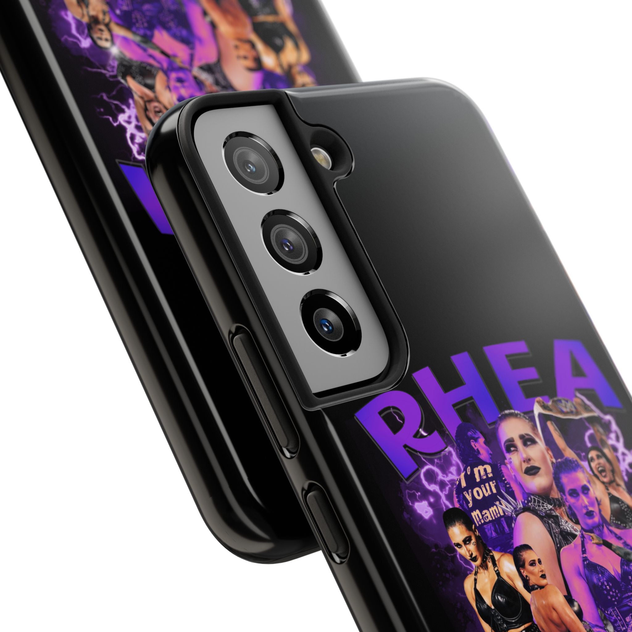 Rhea Ripley Graphic Portrait Design, iPhone and Samsung Case Cool Graphic Sports Fan Phone Case