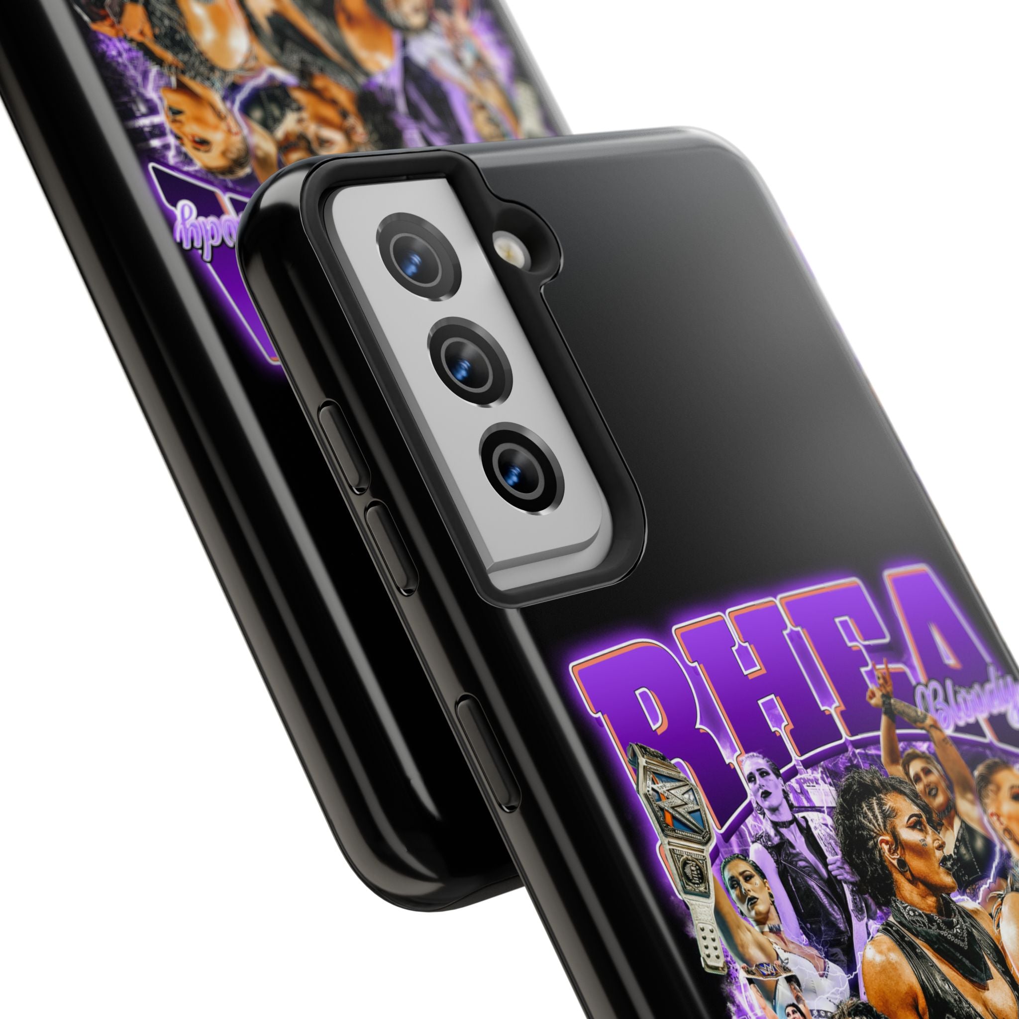 Rhea Ripley Graphic Portrait Design, iPhone and Samsung Case Cool Graphic Sports Fan Phone Case