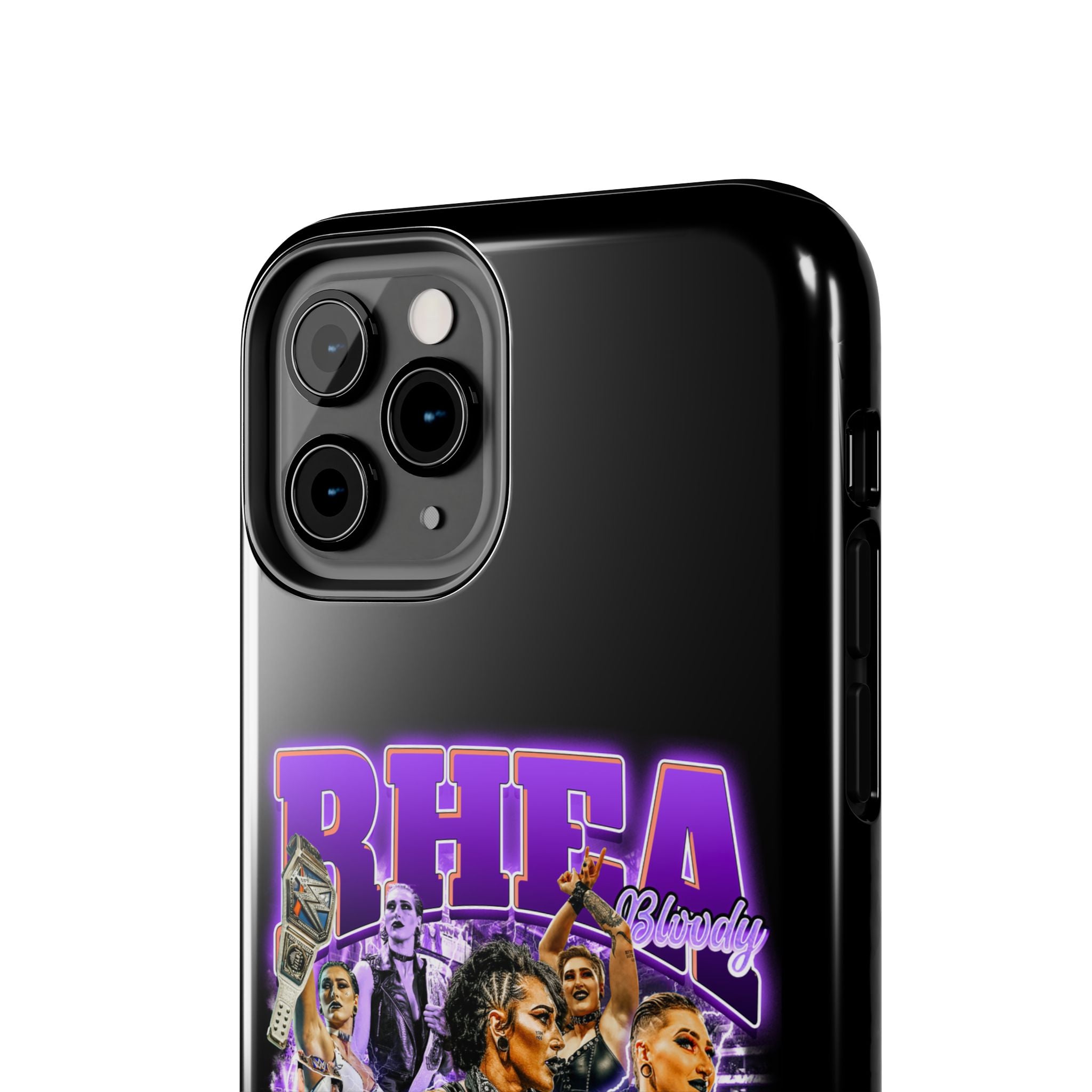 Rhea Ripley Graphic Portrait Design, iPhone and Samsung Case Cool Graphic Sports Fan Phone Case