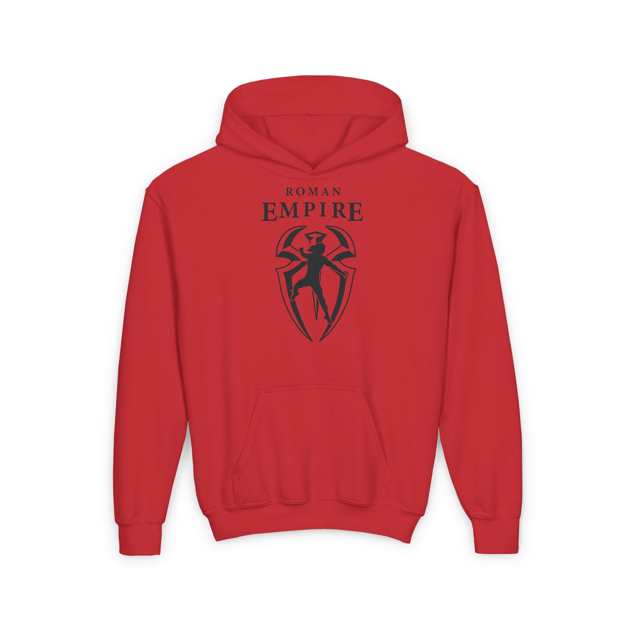 Roman Reigns " Roman Empire " Shirt, Sports Fan Kids Hoodies - Youth Heavy Blend Hooded Sweatshirt, Unisex, Gift for Her-Him, Casual Outwear