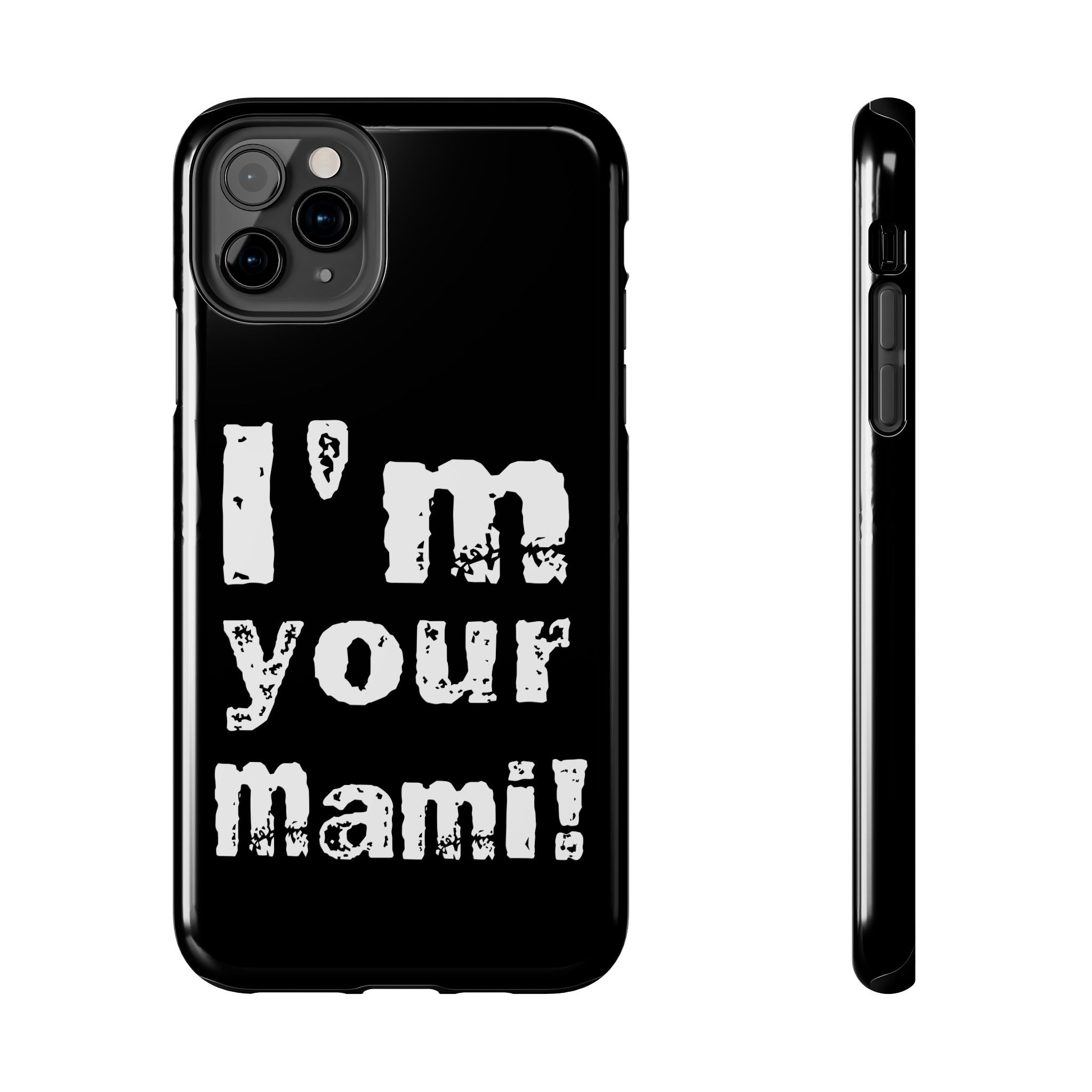 I'm Your Mami Rhea Ripley Design, iPhone and Samsung Case Cool Graphic Sports Fan Phone Case