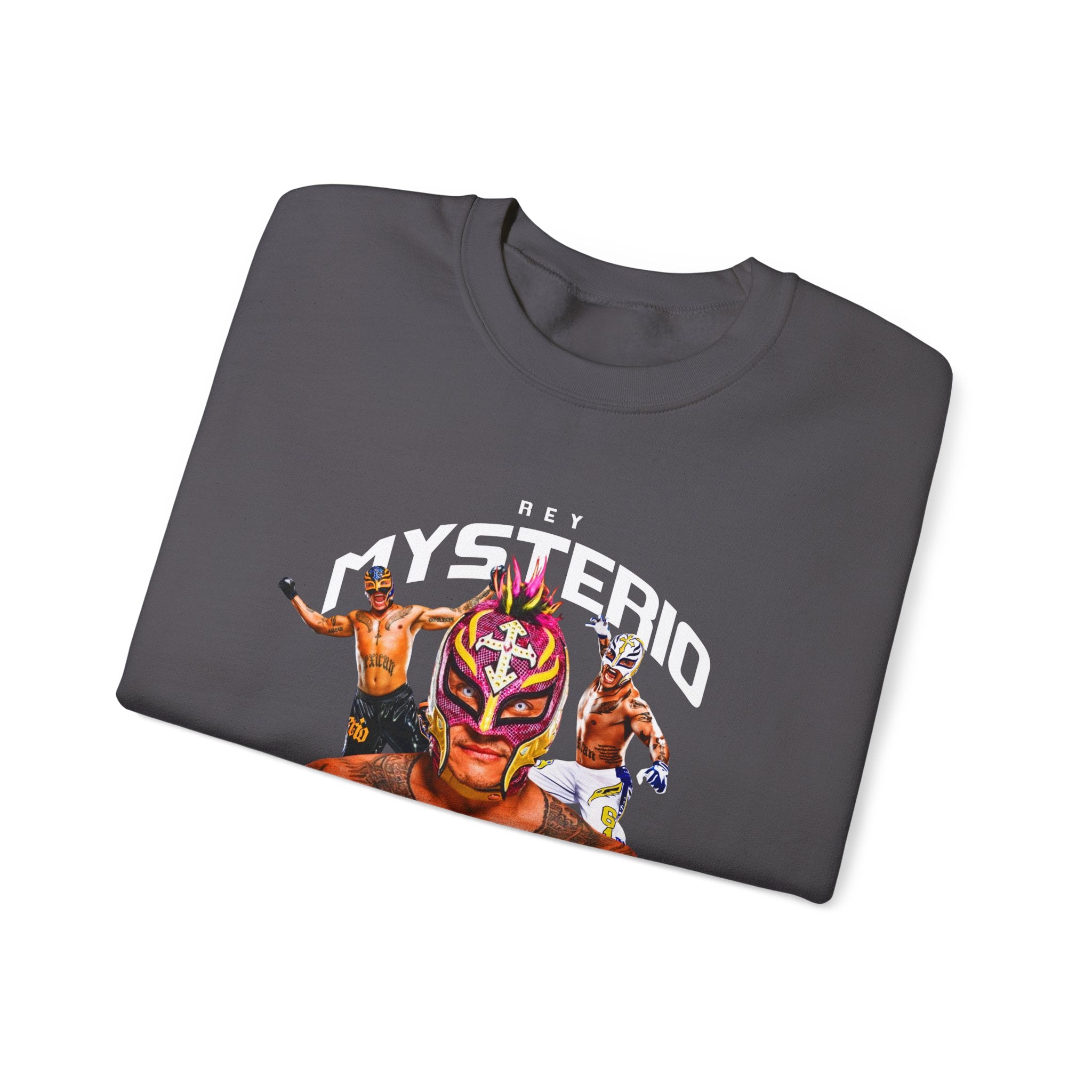 Rey Mysterio Sweatshirt, Sports Sweatshirt, Wrestling Fan Unisex Sweatshirt - Gift for Him or Her, Casual Outwear, Heavy Blend Crewneck Sweatshirt