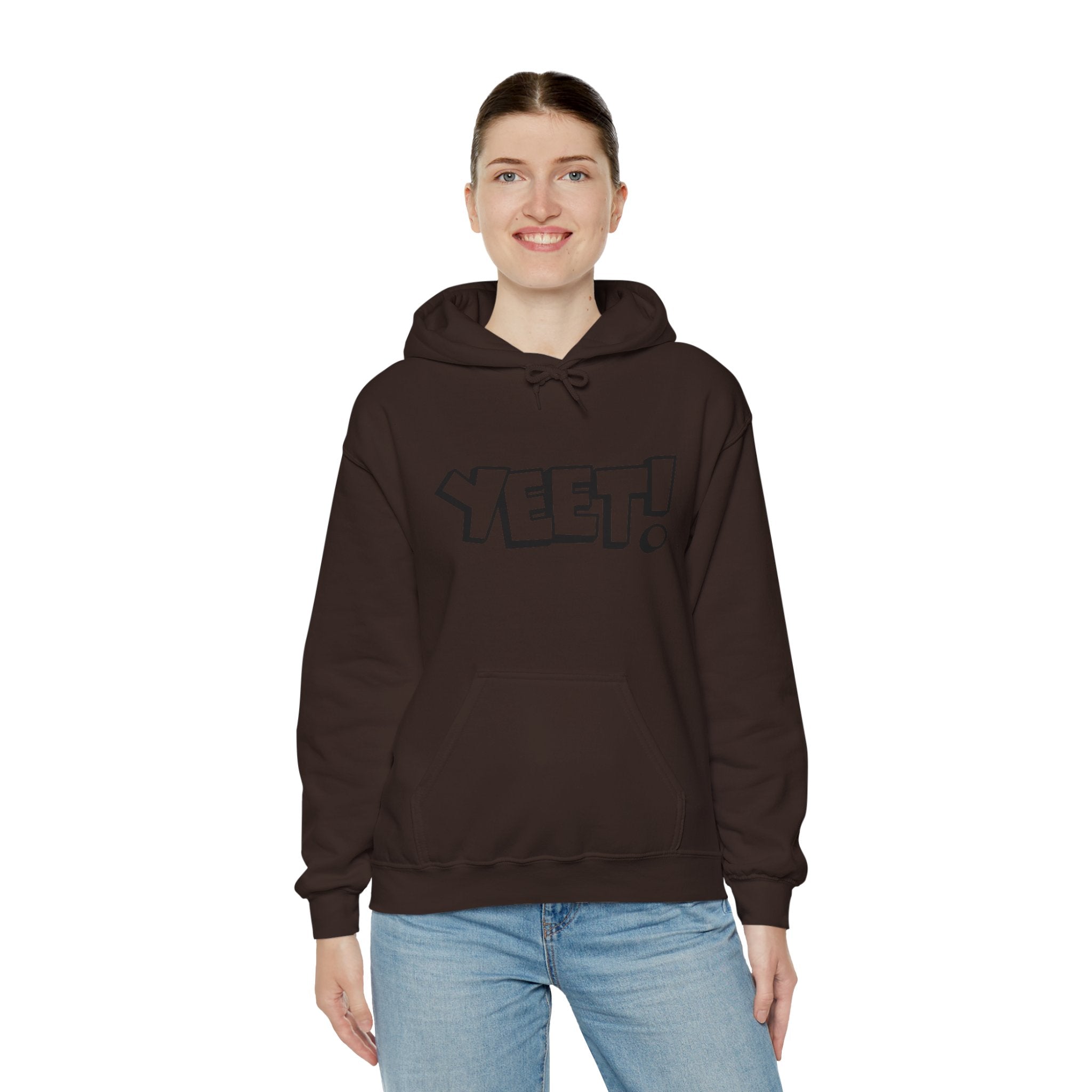 Yeet Graphic Hoodies, Gift for Her - Gift for Him, Sports Fan Wrestling Unisex Hooded Sweatshirt, Casual Outwear