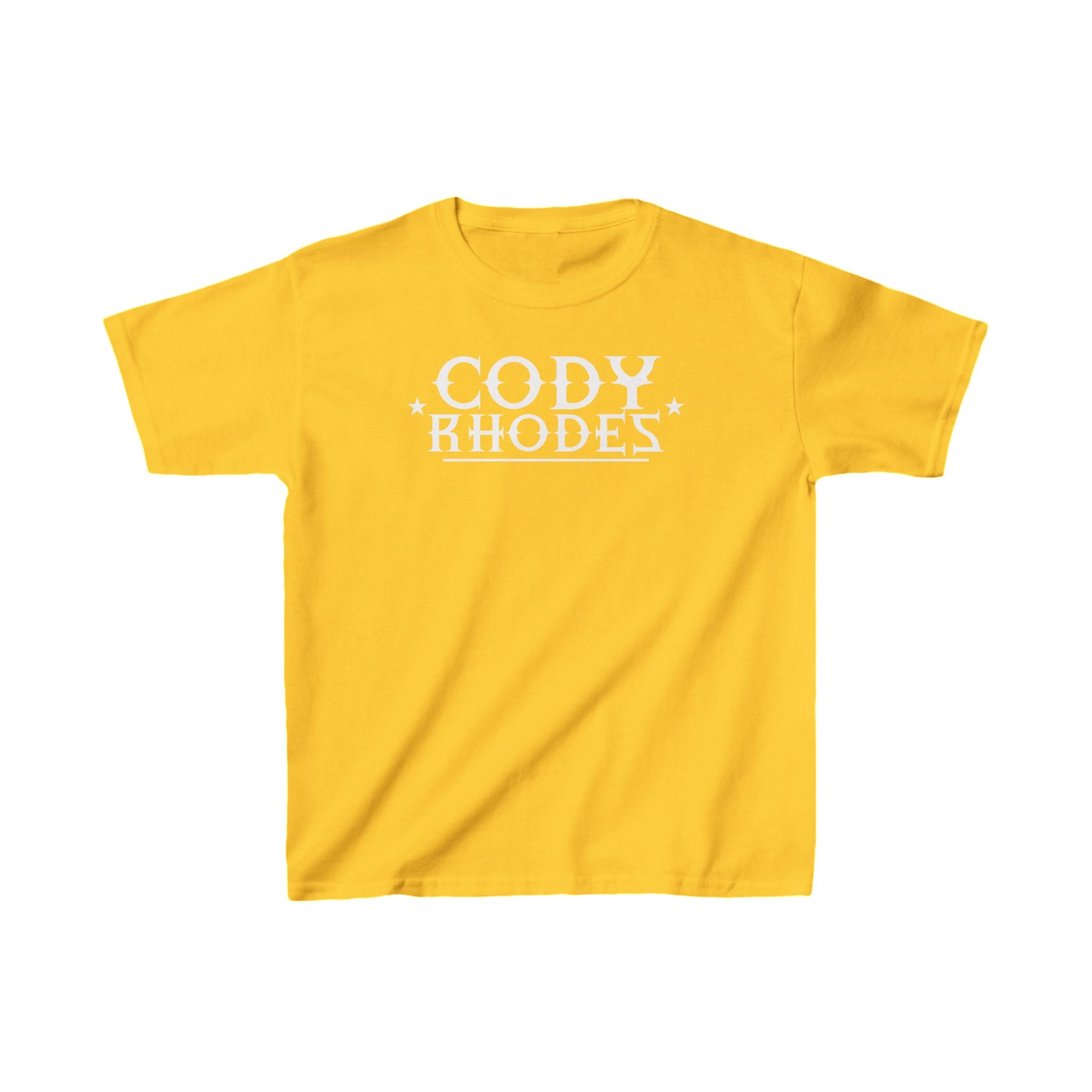 White Cody Rhodes Shirt, Unisex Kids Shirt, Sports Fan T-Shirt, Best Gift for Kids,  Cotton Shirt for Kids