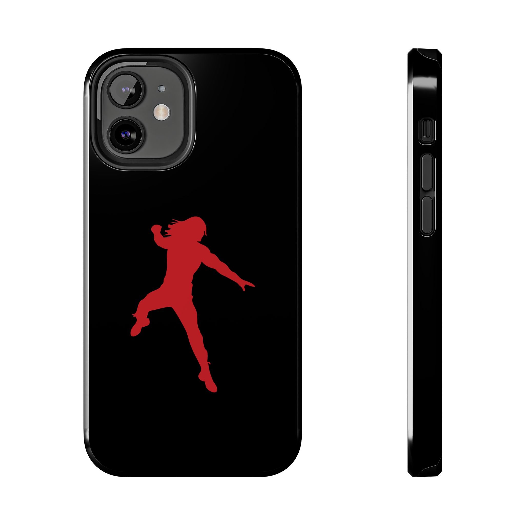 Roman Reigns Jump Red Graphic Design, iPhone and Samsung Case Cool Graphic Sports Fan Phone Case