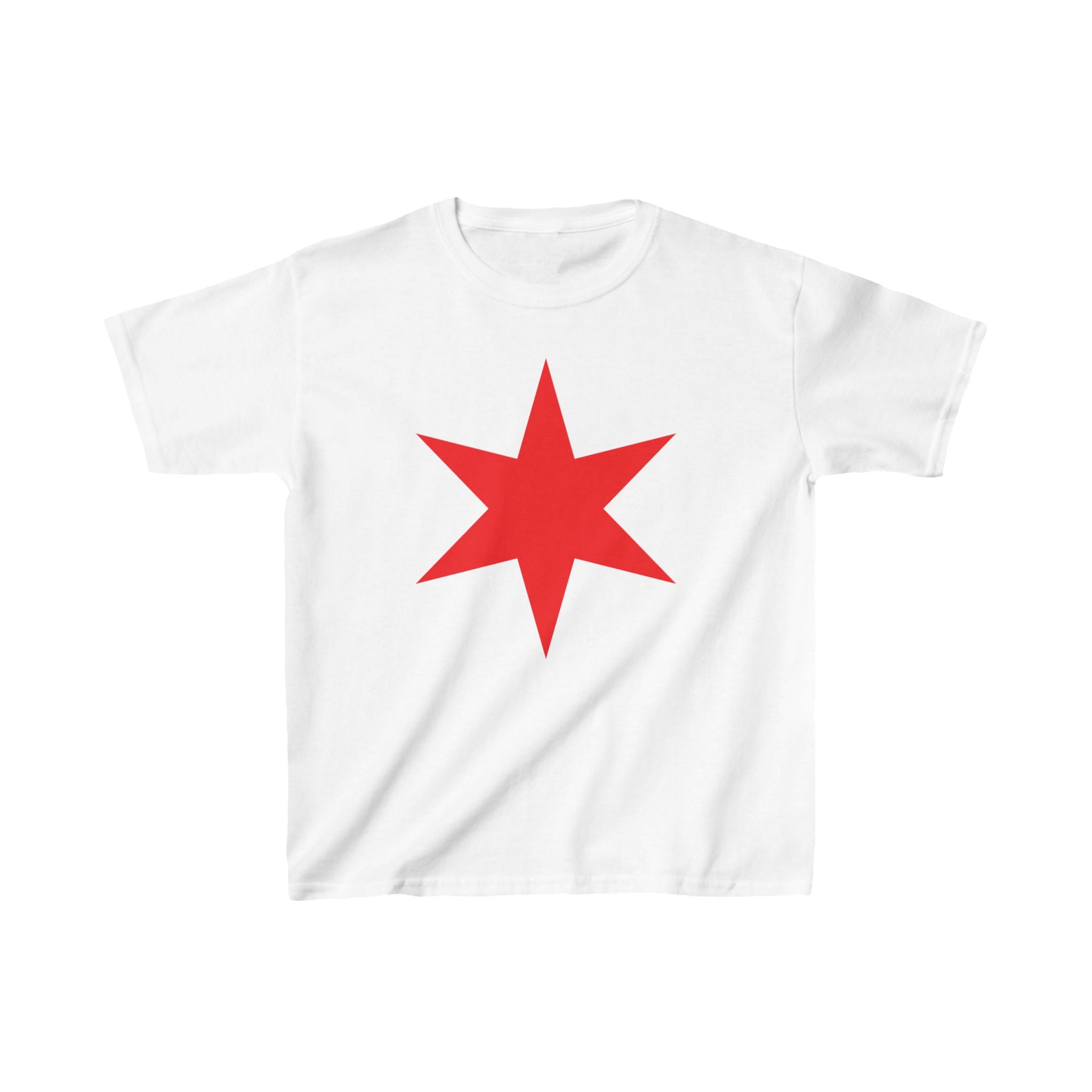 Chicago Star Shirt, Unisex Kids Shirt, Sports Fan T-Shirt, Best Gift for Kids,  Cotton Shirt for Kids, Graphic Kids Shirt