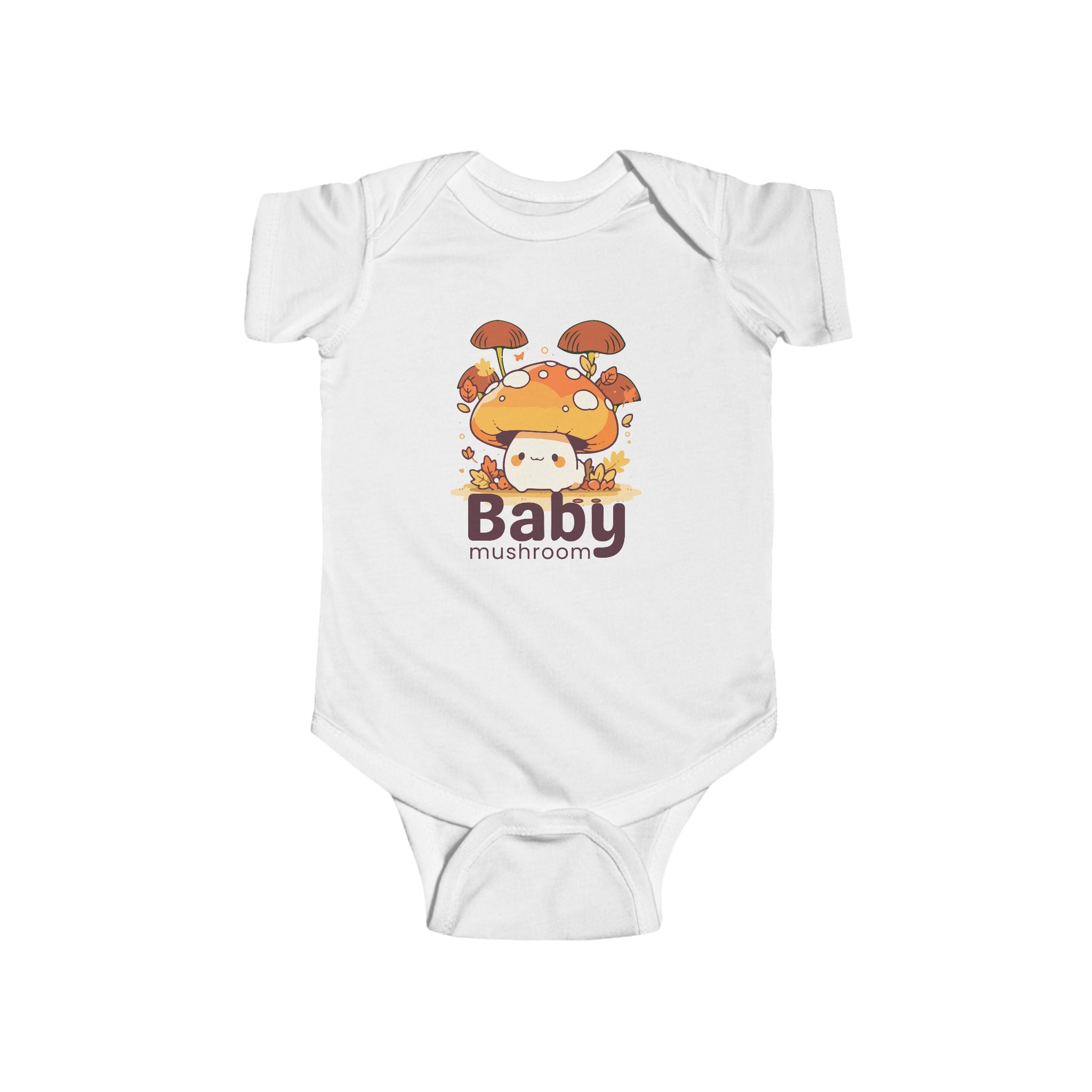 Baby Mushroom Infant Bodysuit, Cute Designs, Gift for Baby, Comfortable, Baby Shower Gift, Newborn Outfit, Baby Clothing