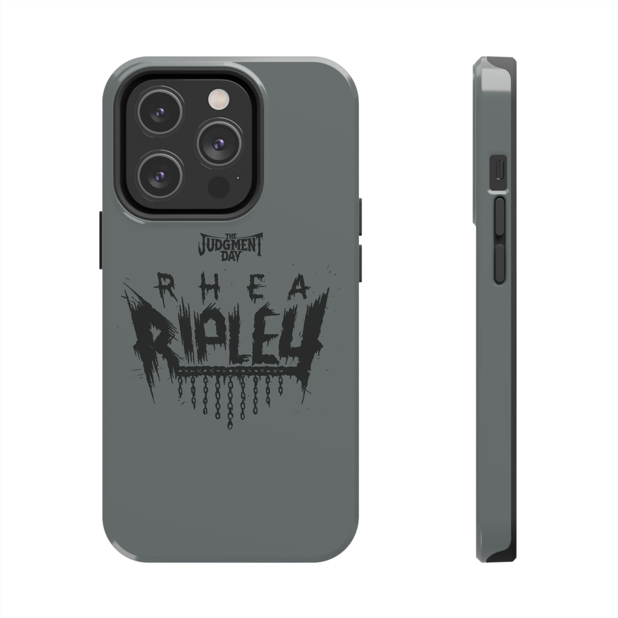 Rhea Ripley Black Graphic Design, iPhone and Samsung Case Cool Graphic Sports Fan Phone Case