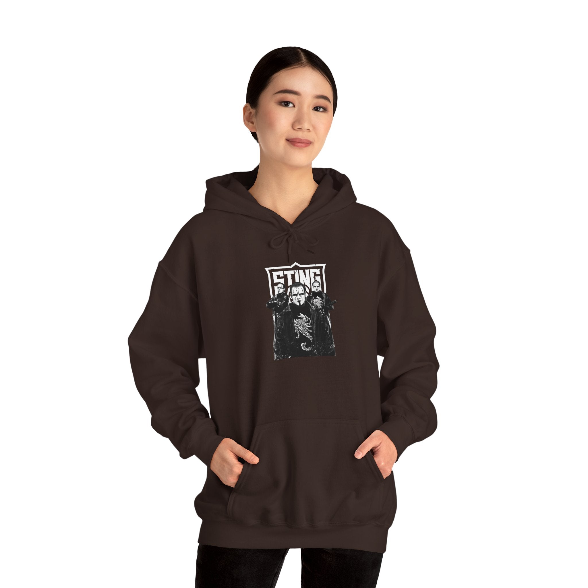 Sting Hoodies, Gift for Her - Gift for Him, Sports Fan Wrestling Unisex Hooded Sweatshirt, Casual Outwear