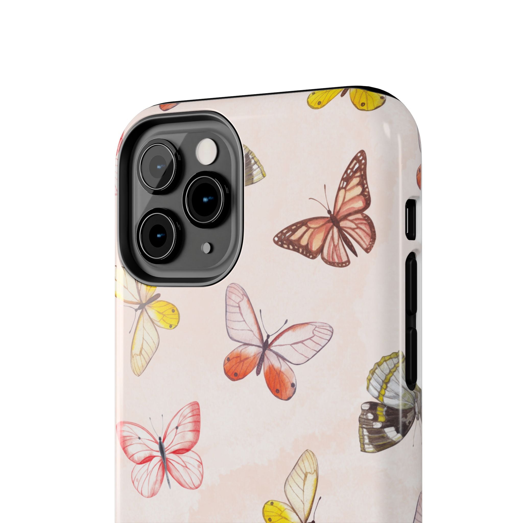 Pink Butterflies, Elegant Phone Cases, Stylish Phone Covers, Chic Phone Protectors, Fashionable Case for Her, Trendy Smartphone Accessories