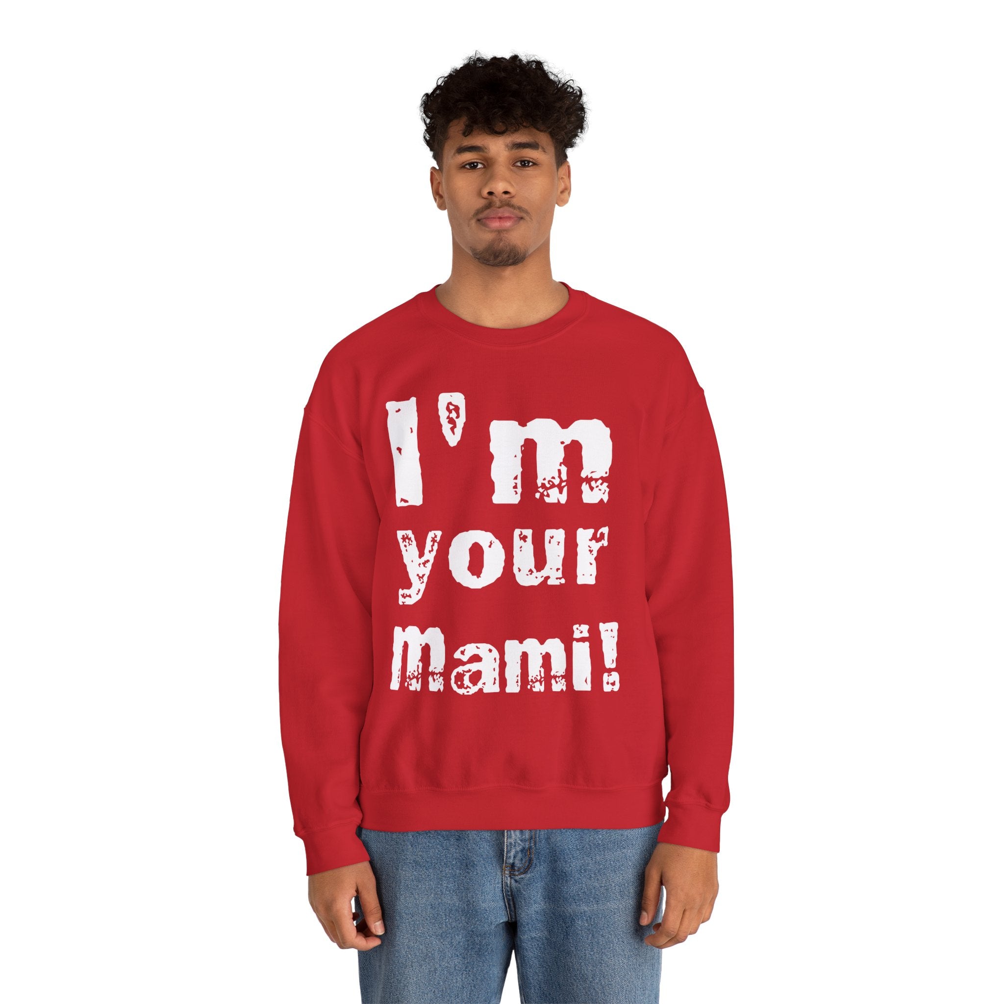 I'm Your Mami, Rhea Ripley Fans Sweatshirt, Best of Rhea Design, Wrestling Fan Unisex Sweatshirt - Gift for Him or Her, Casual Outwear, Heavy Blend Crewneck Sweatshirt