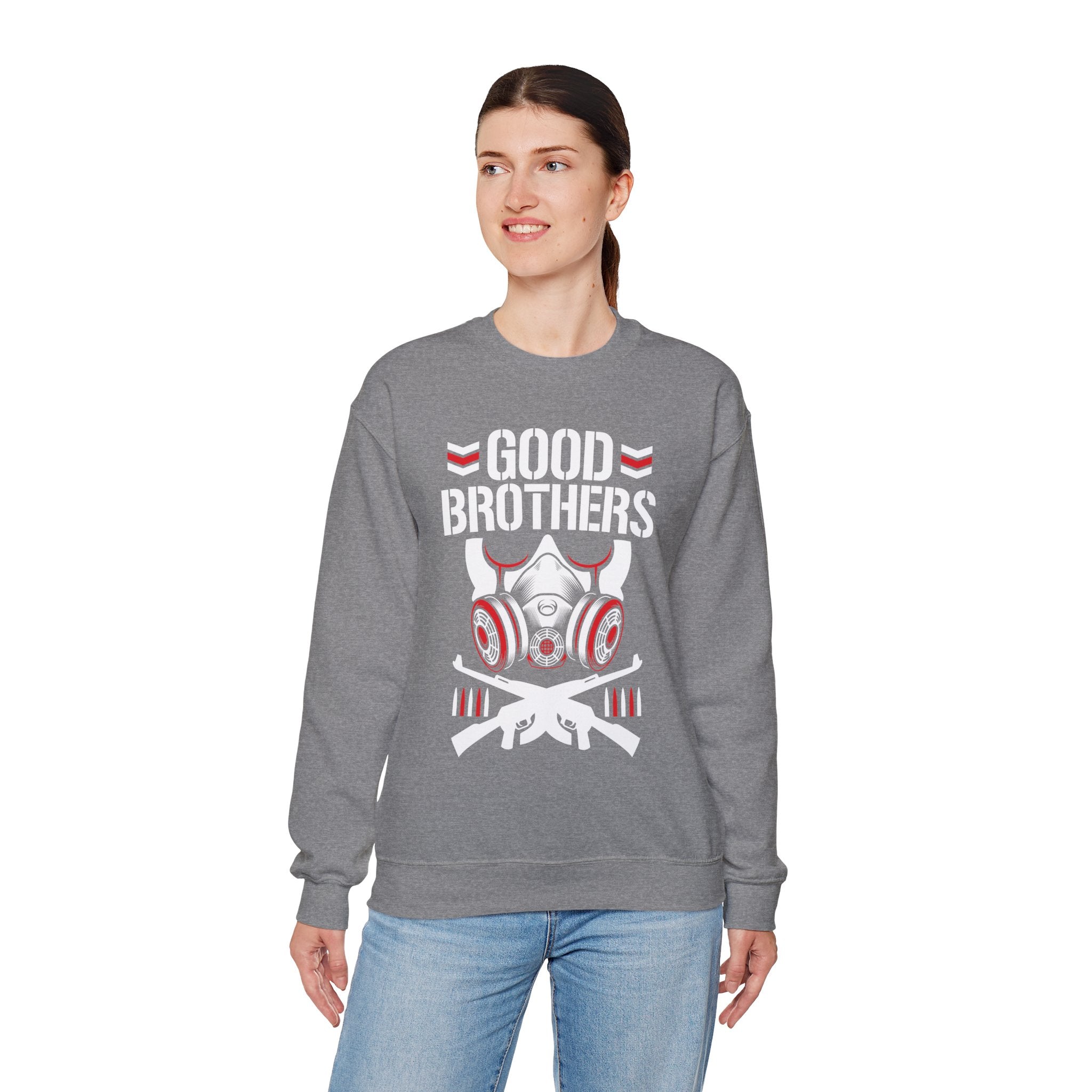 Good Brothers Sweatshirt  Design, Sports Sweatshirt, Wrestling  Fan Unisex Sweatshirt - Gift for Him or Her, Casual Outwear, Heavy Blend Crewneck Sweatshirt