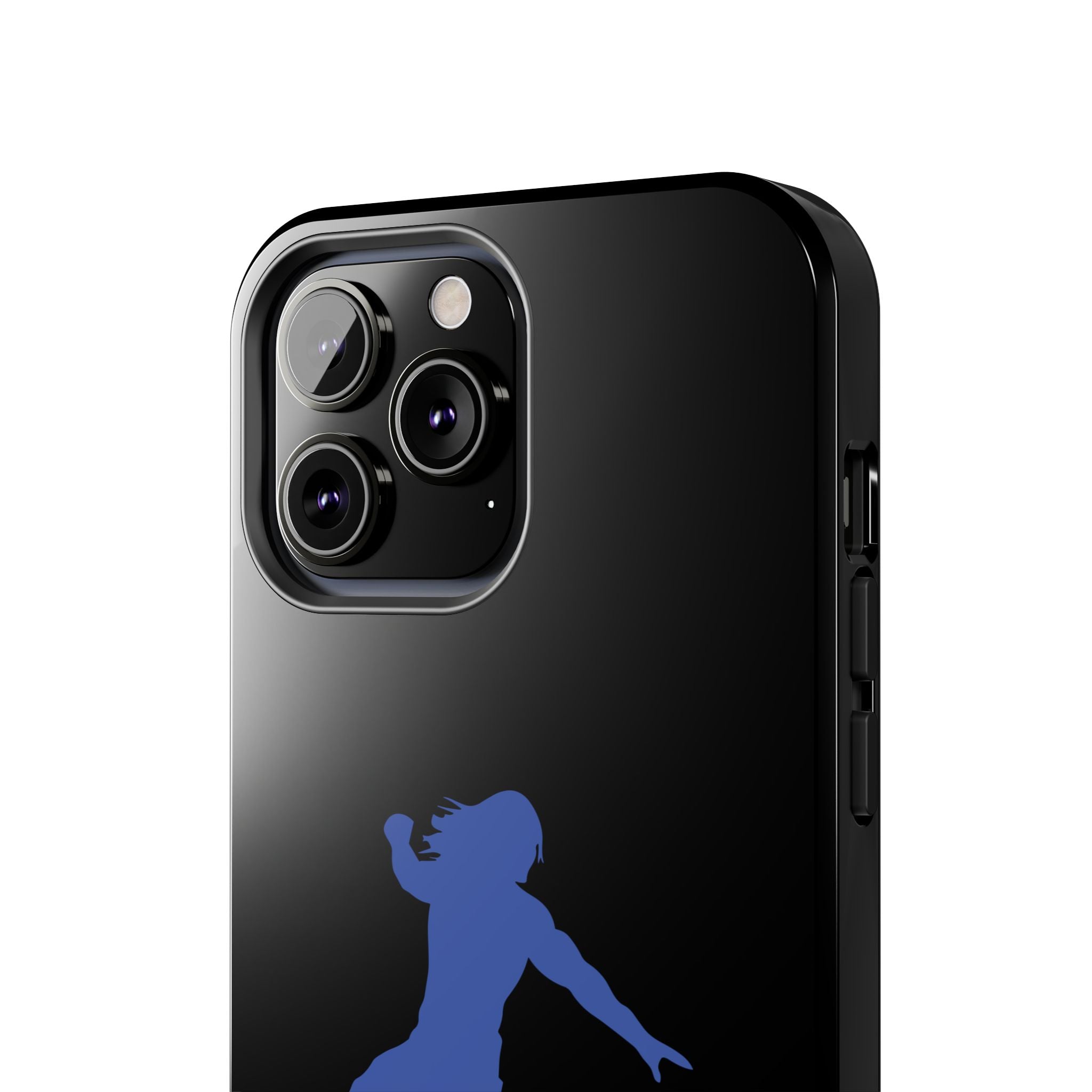 Roman Reigns Jump Blue Graphic Design, iPhone and Samsung Case Cool Graphic Sports Fan Phone Case