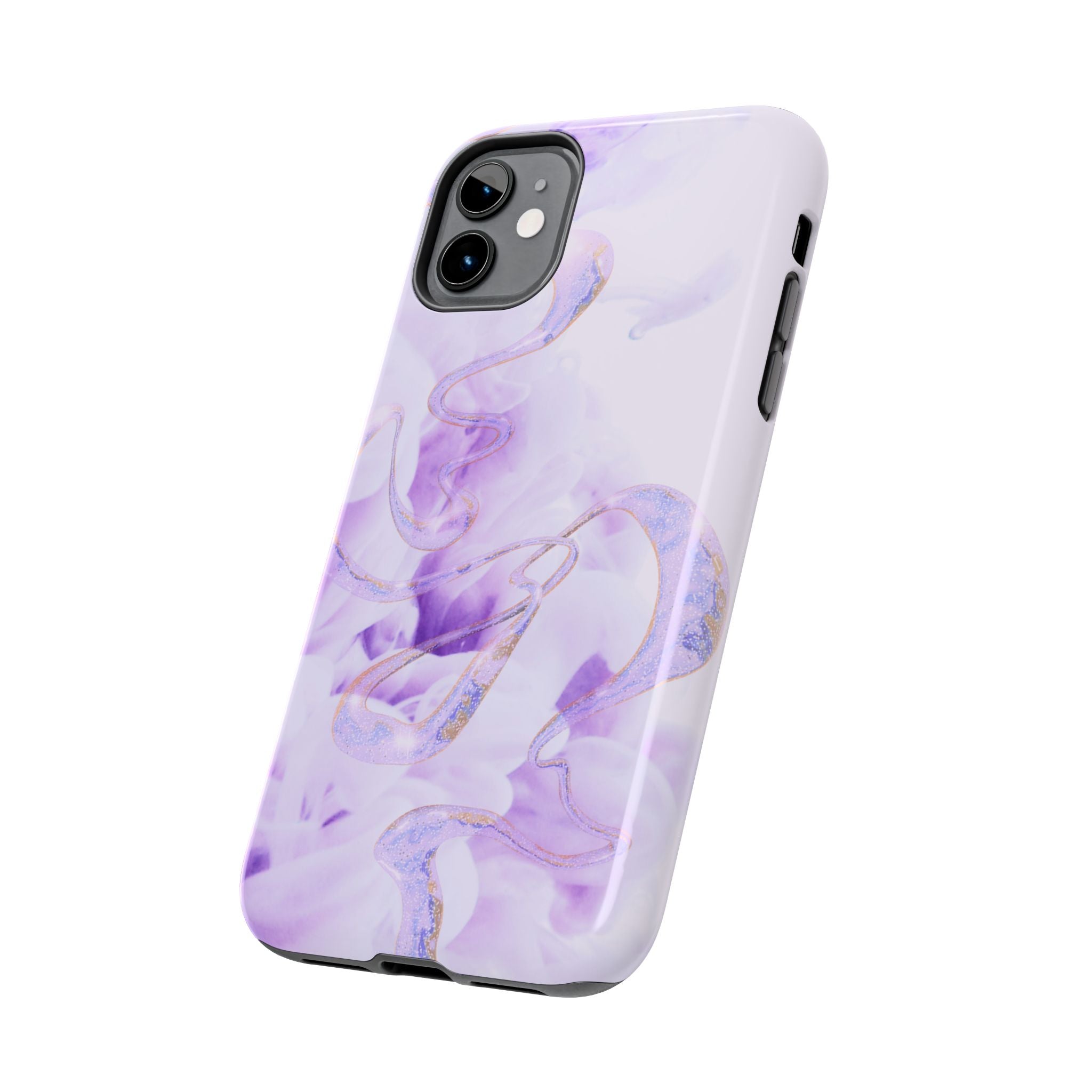 Abstract Purple Fluid Design, Elegant Phone Cases, Stylish Phone Covers, Chic Phone Protectors, Fashionable Case for Her, Trendy Smartphone Accessories