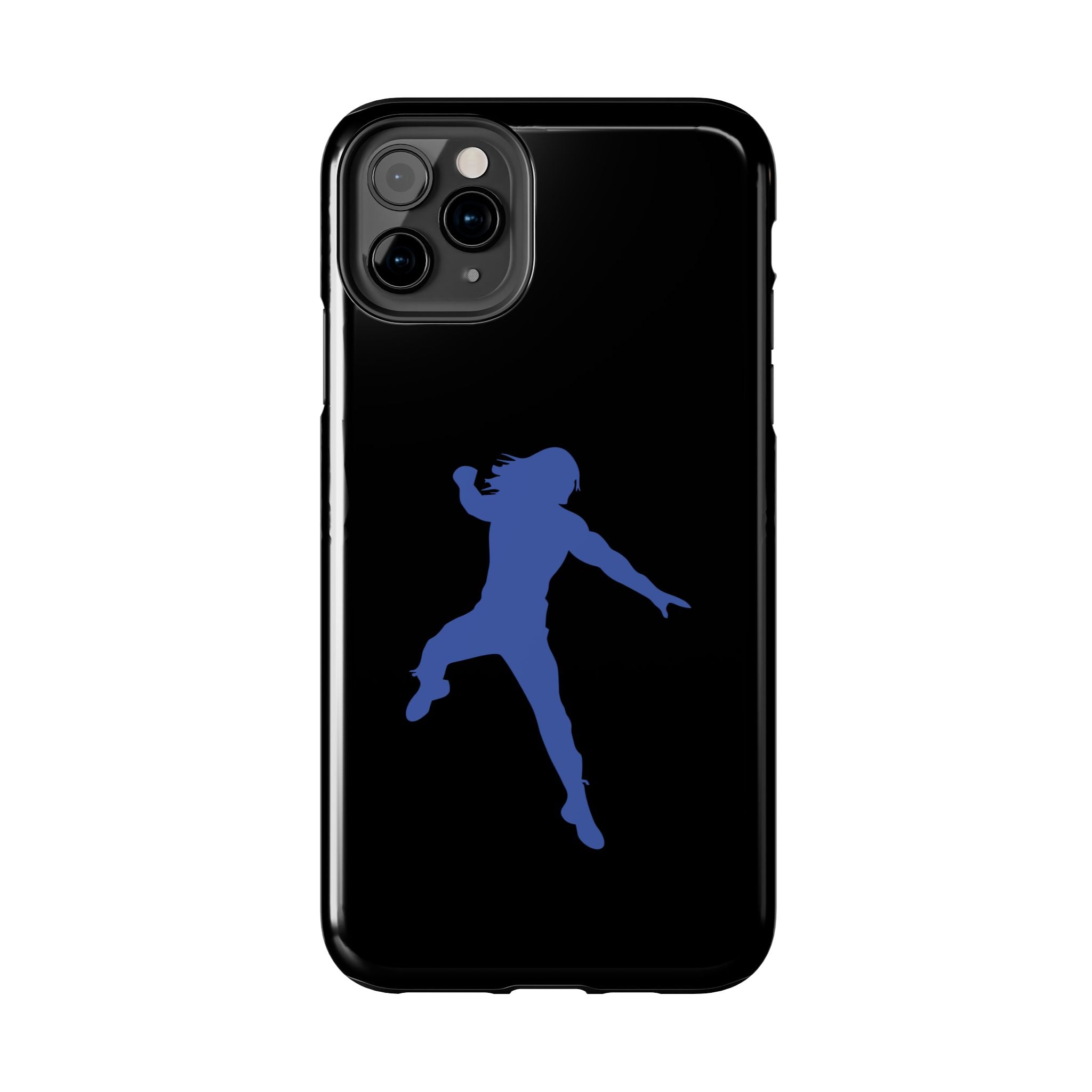 Roman Reigns Jump Blue Graphic Design, iPhone and Samsung Case Cool Graphic Sports Fan Phone Case